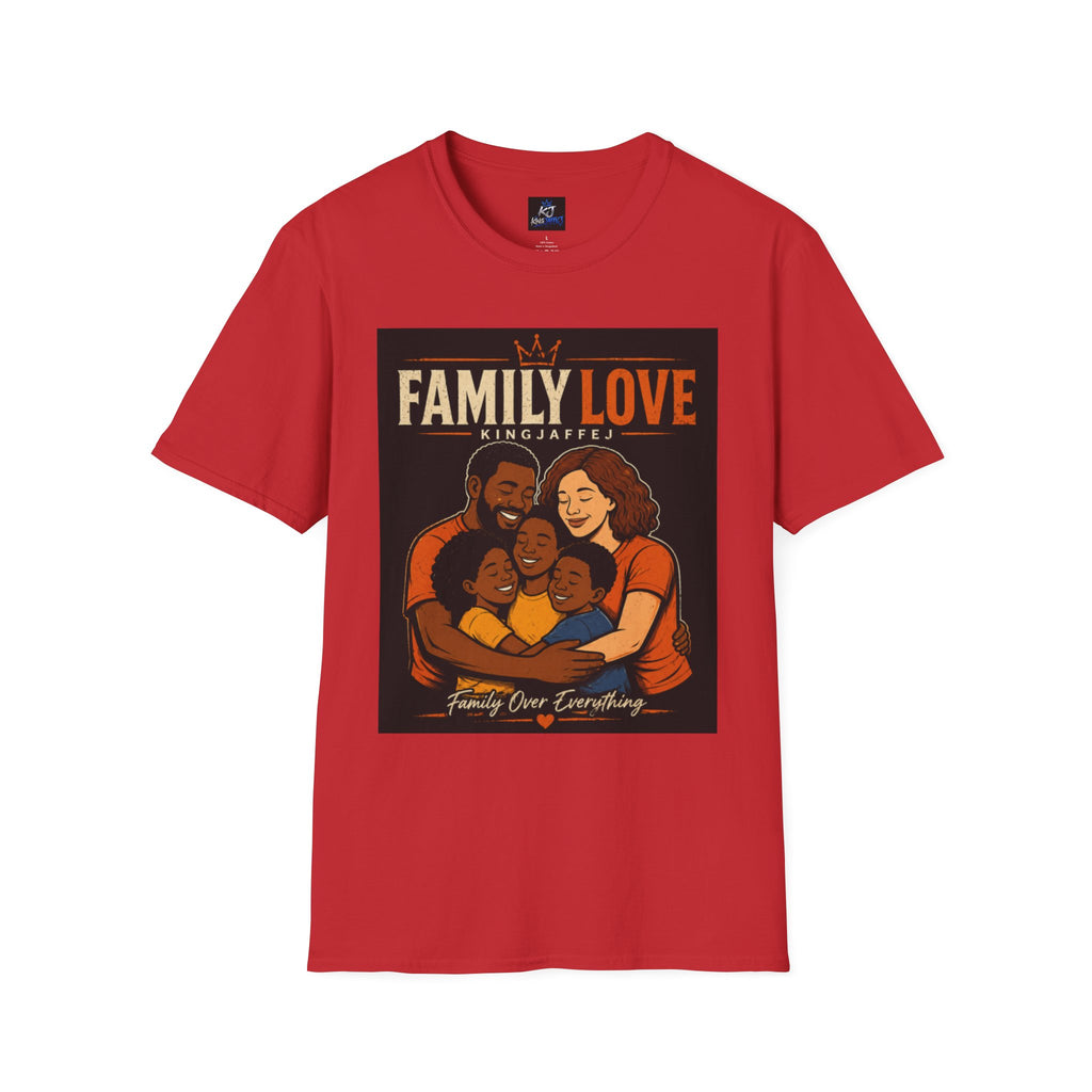 Family Love T-Shirt — Retro Family Hug Graphic Tee