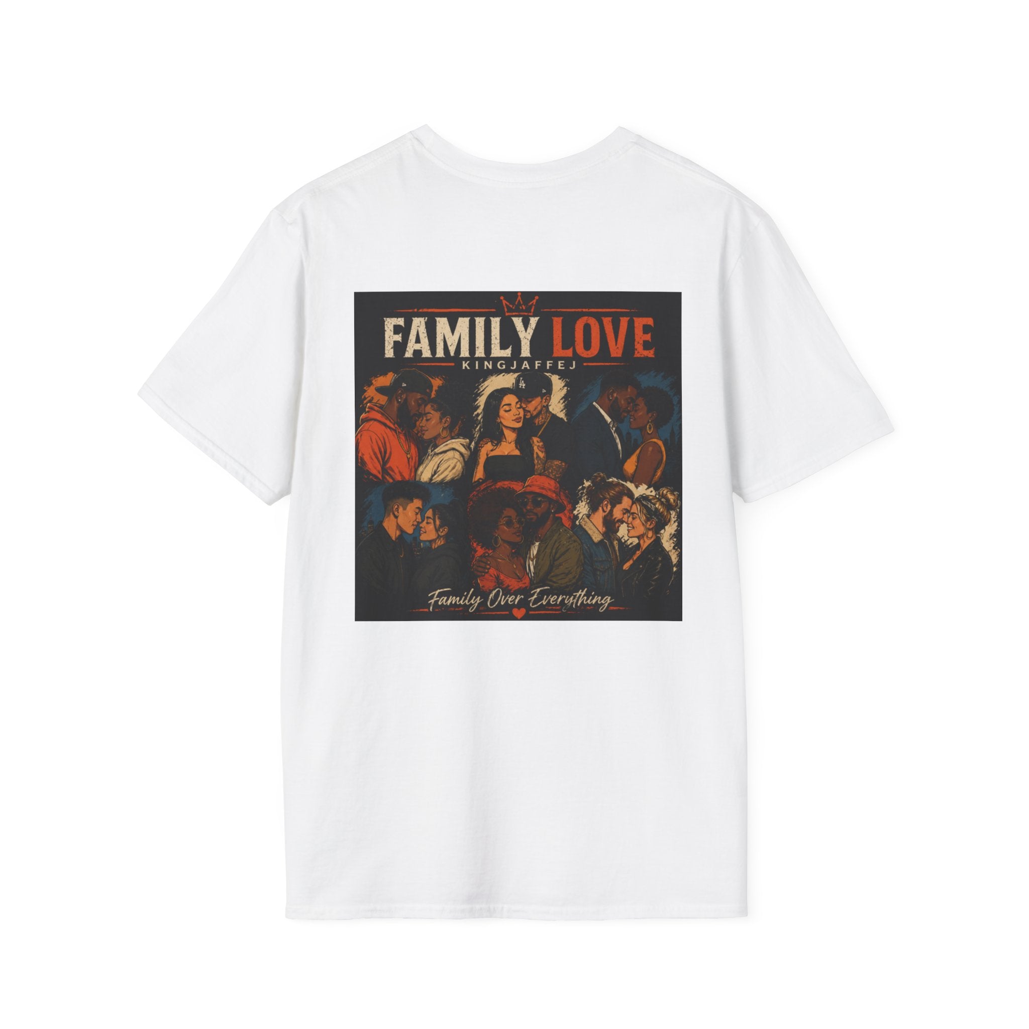 Family Love T-Shirt — Retro Family Hug Graphic Tee