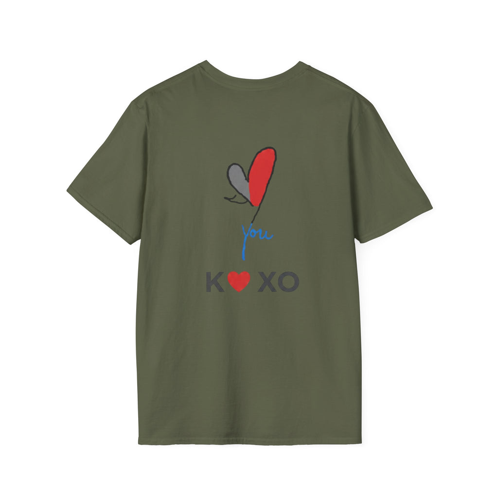 XOXO Heart T-Shirt — 'You' Graphic Valentine Tee