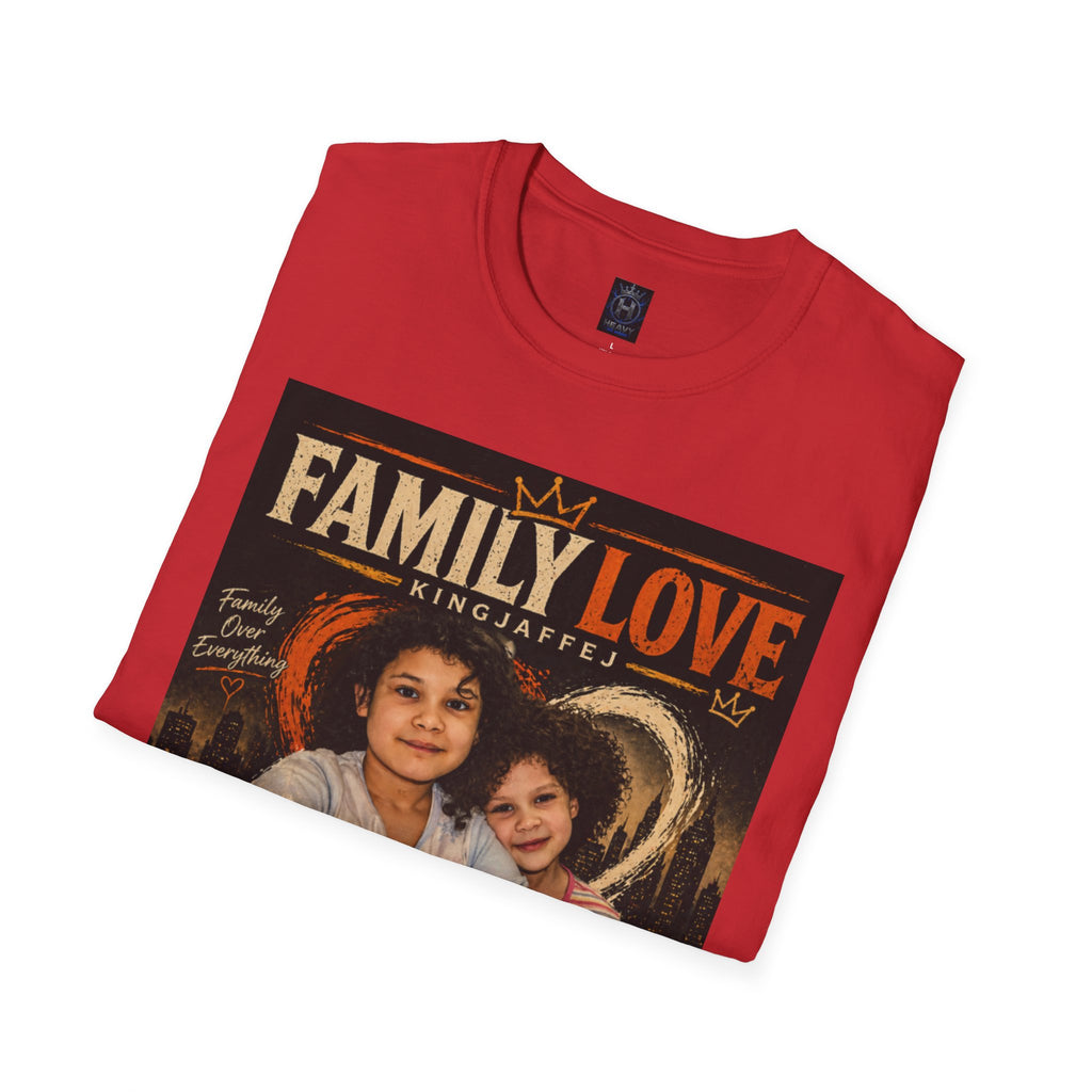 Family Love T-Shirt — King Jaffe Tribute Graphic Tee
