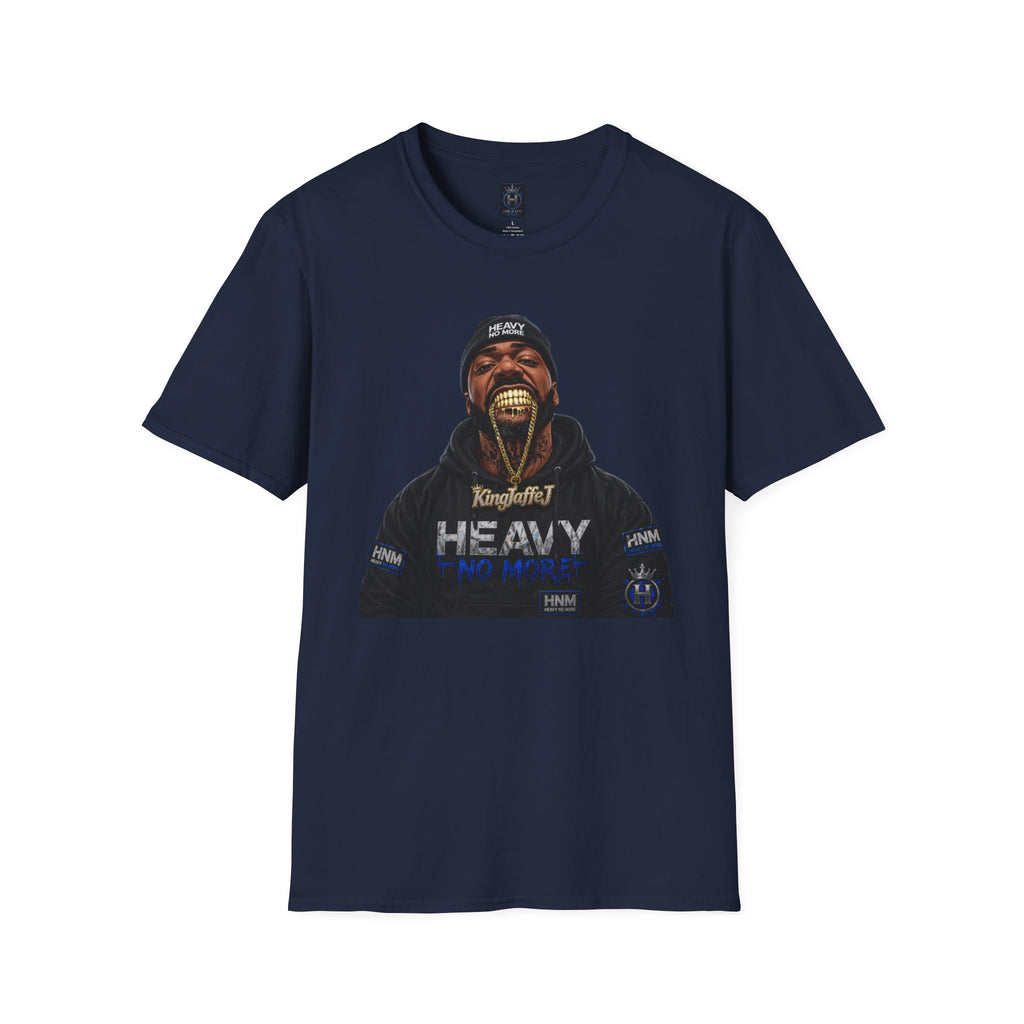 Heavy Kingman Graphic T-Shirt — 'HEAVY' Front Logo & King N Athletics Back Badge