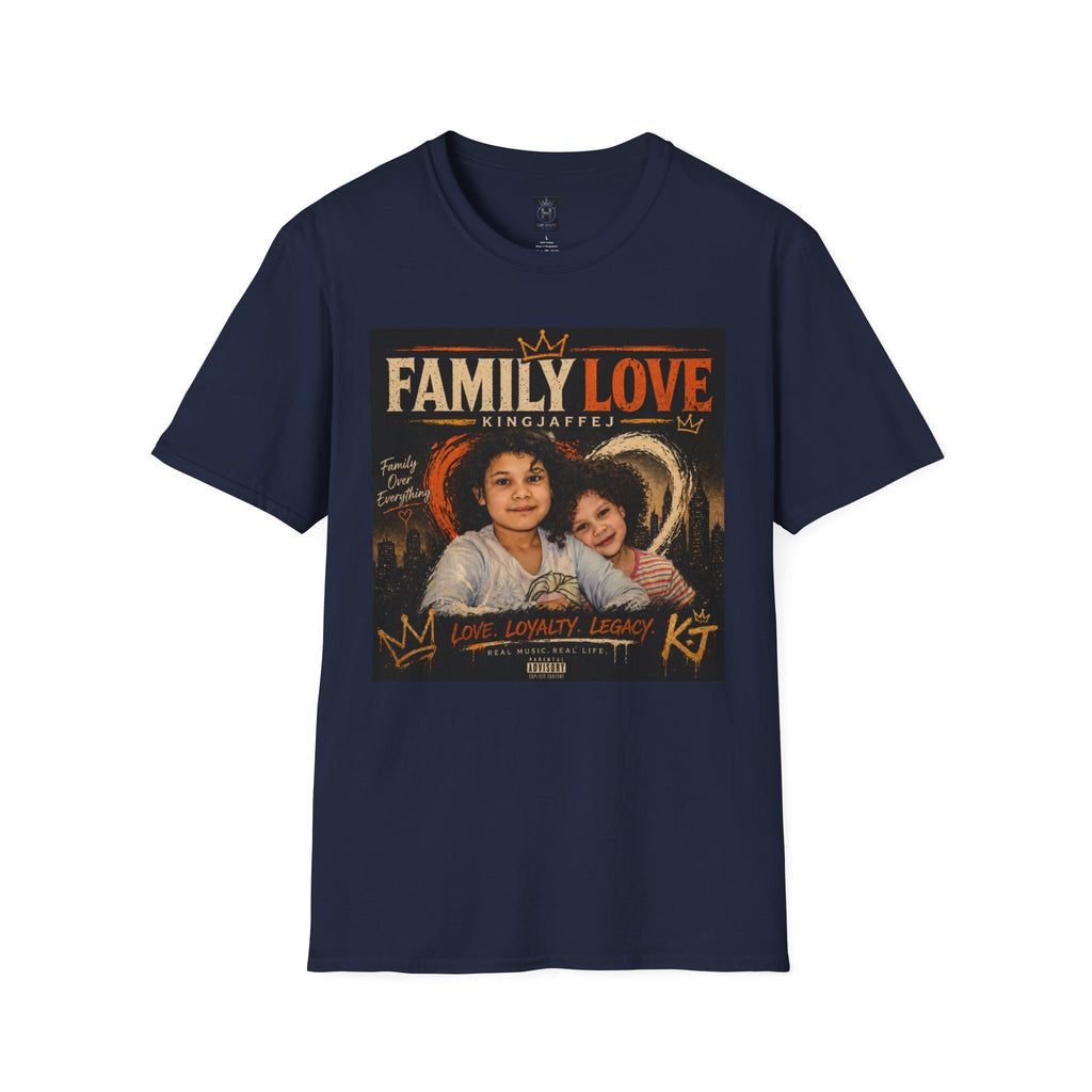 Family Love T-Shirt — King Jaffe Tribute Graphic Tee