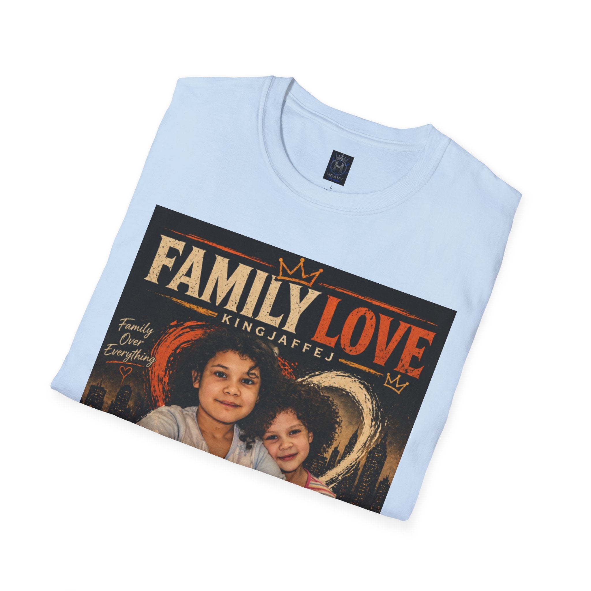Family Love T-Shirt — King Jaffe Tribute Graphic Tee