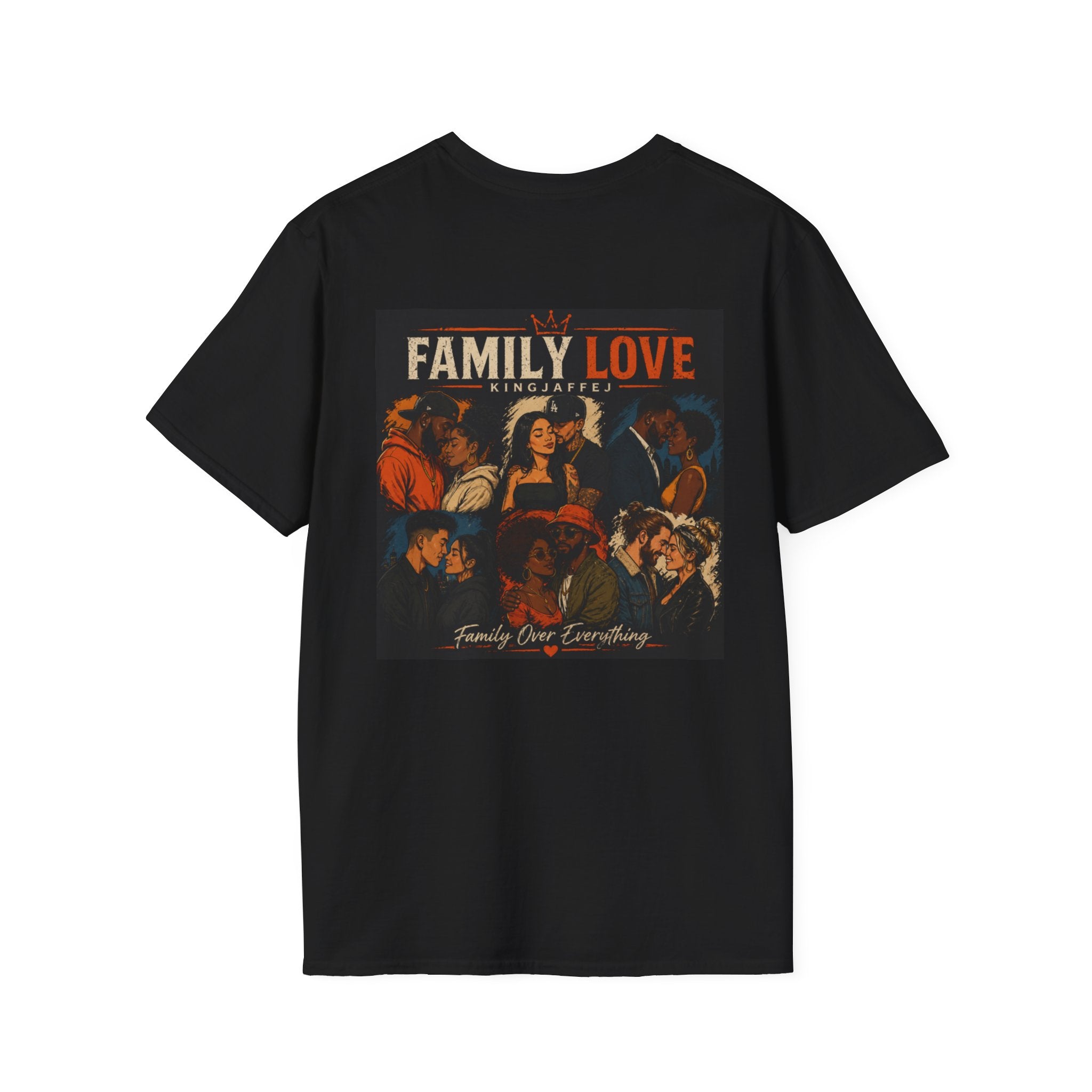 Family Love T-Shirt — Retro Family Hug Graphic Tee