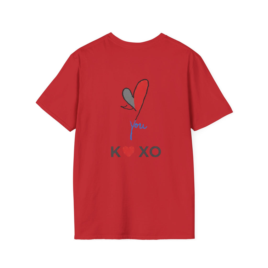 XOXO Heart T-Shirt — 'You' Graphic Valentine Tee