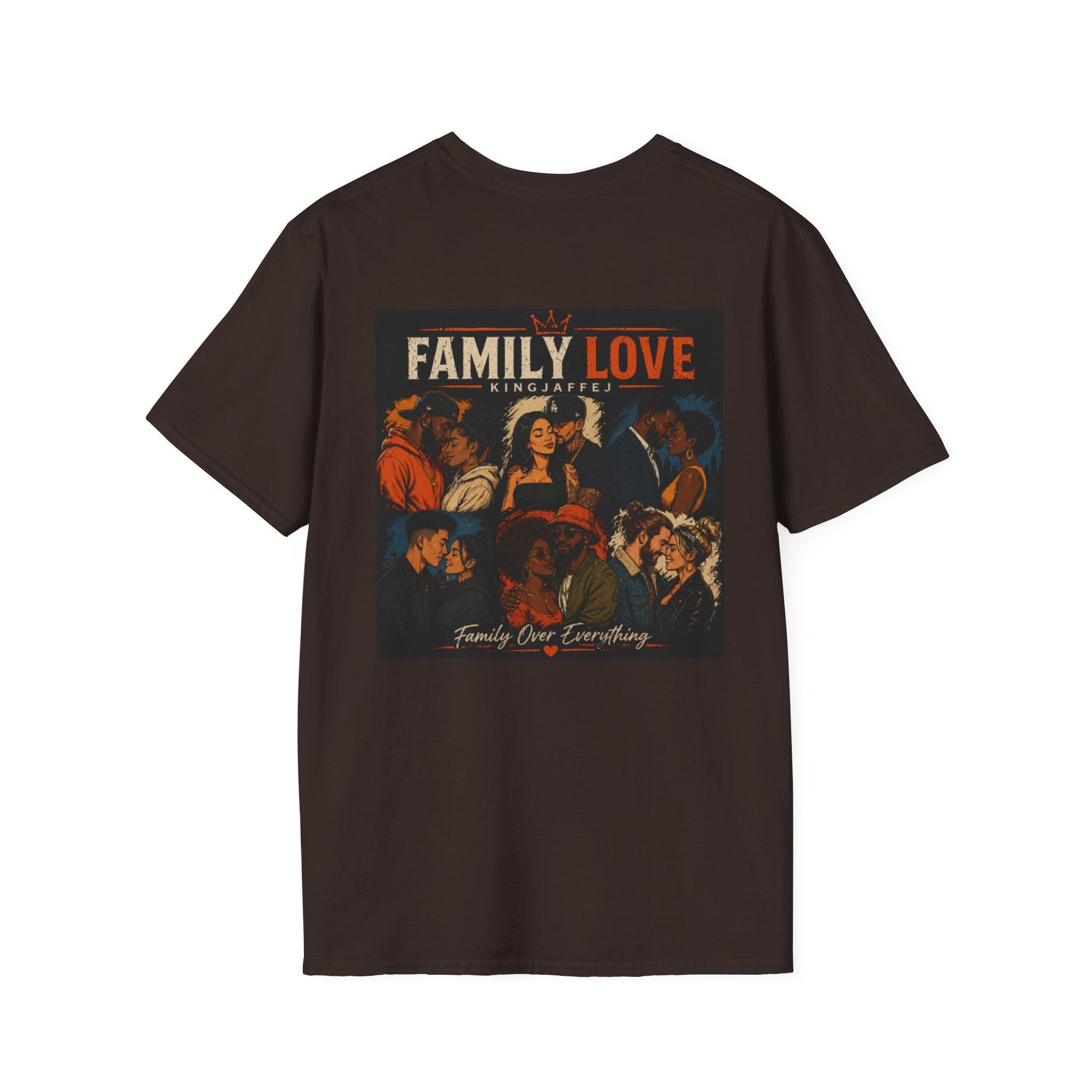 Family Love T-Shirt — Retro Family Hug Graphic Tee