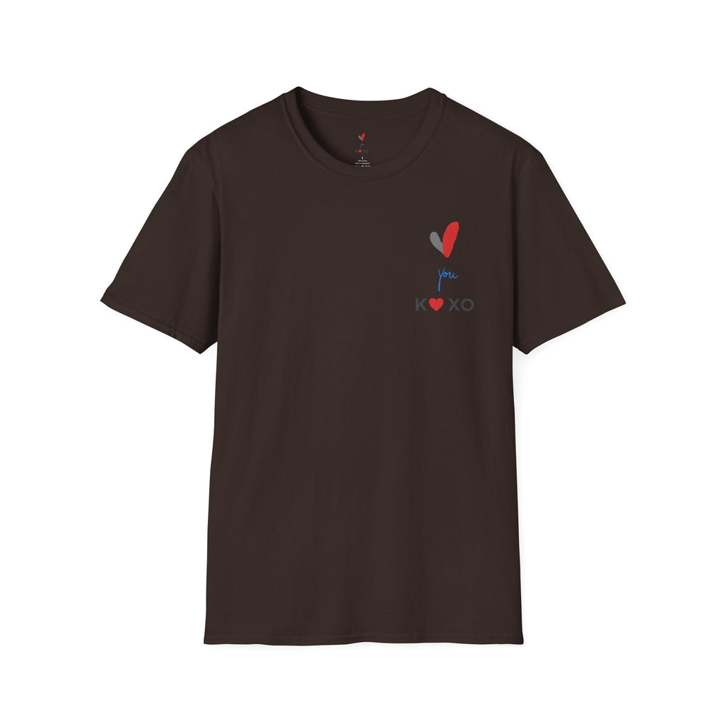 XOXO Heart T-Shirt — 'You' Graphic Valentine Tee