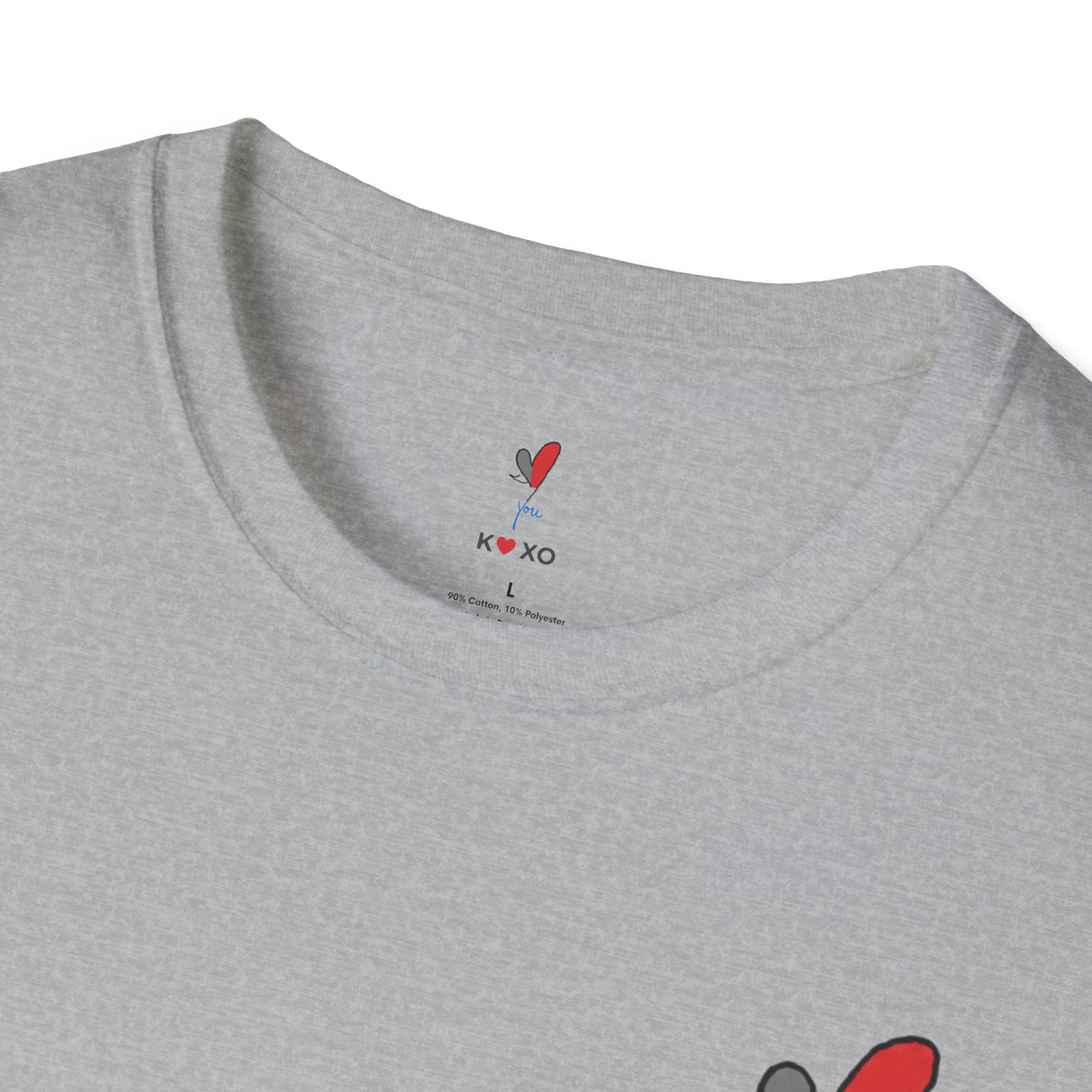XOXO Heart T-Shirt — 'You' Graphic Valentine Tee