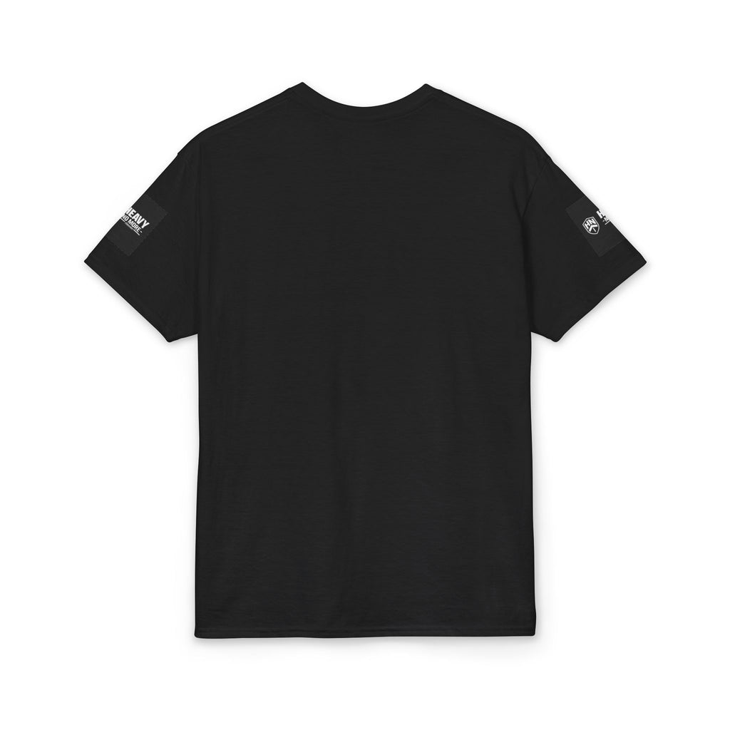 Heavy No More T-Shirt — '200 Down • Zero Excuses' Fitness Tee