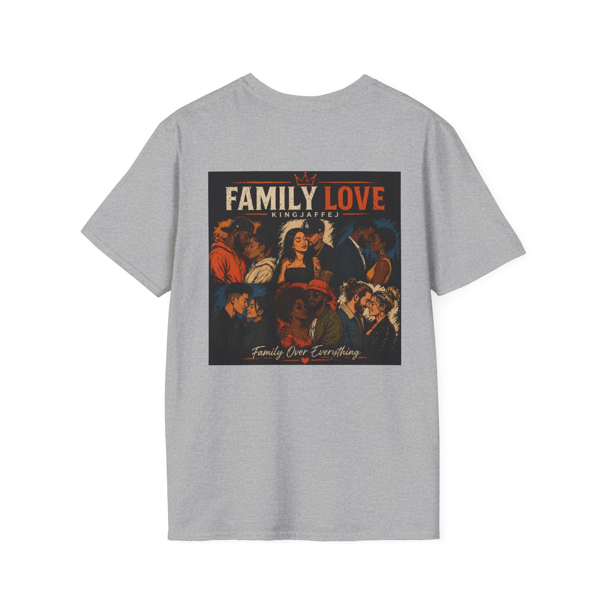 Family Love T-Shirt — Retro Family Hug Graphic Tee