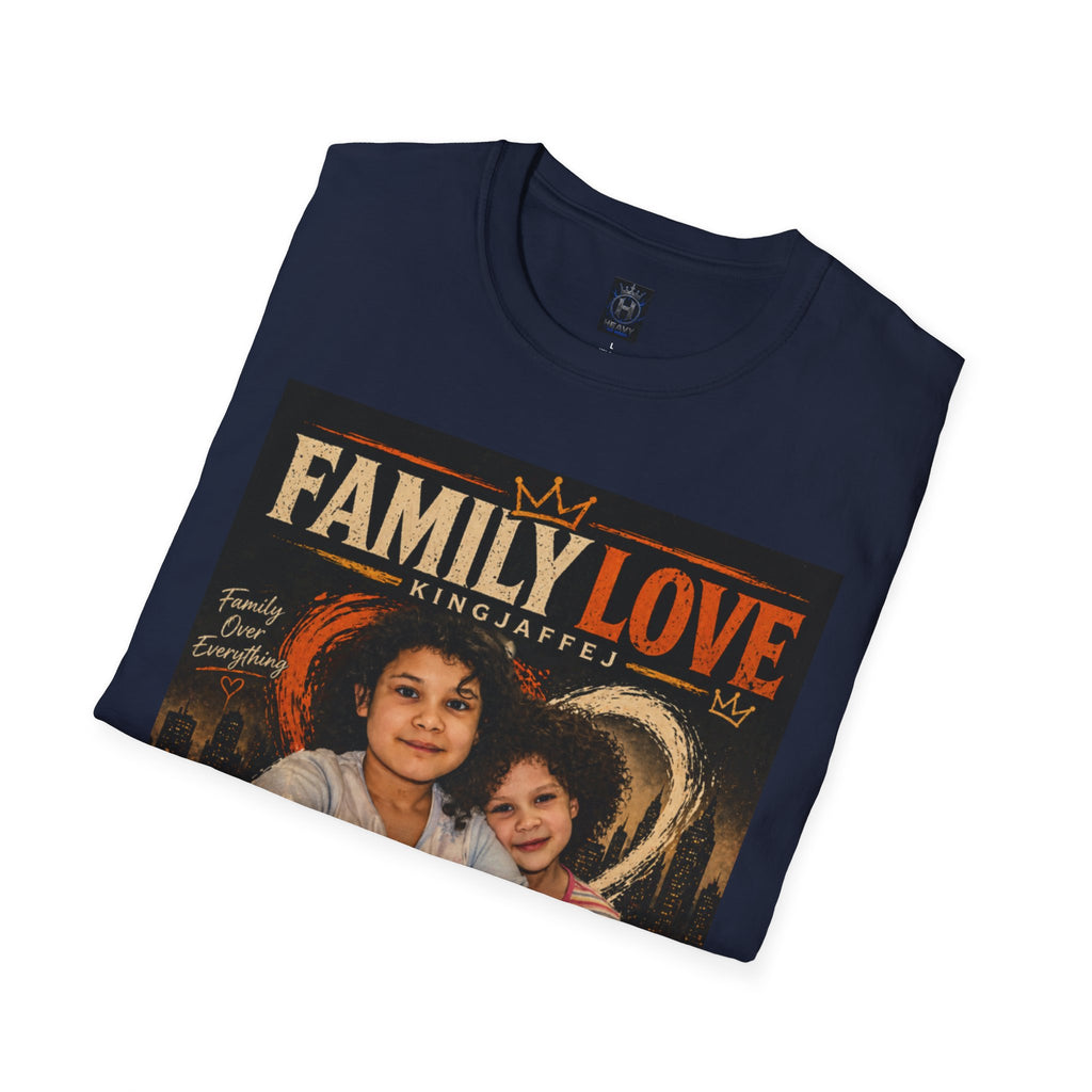 Family Love T-Shirt — King Jaffe Tribute Graphic Tee