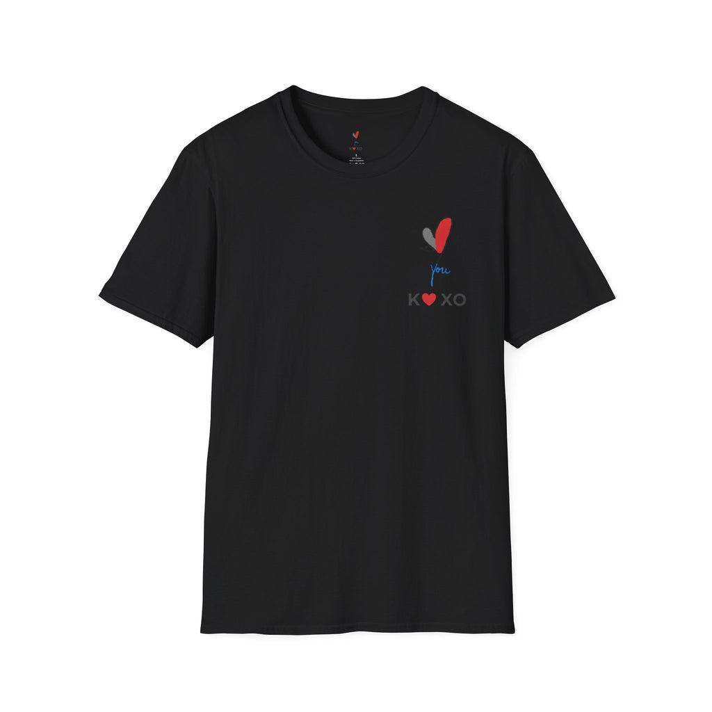 XOXO Heart T-Shirt — 'You' Graphic Valentine Tee