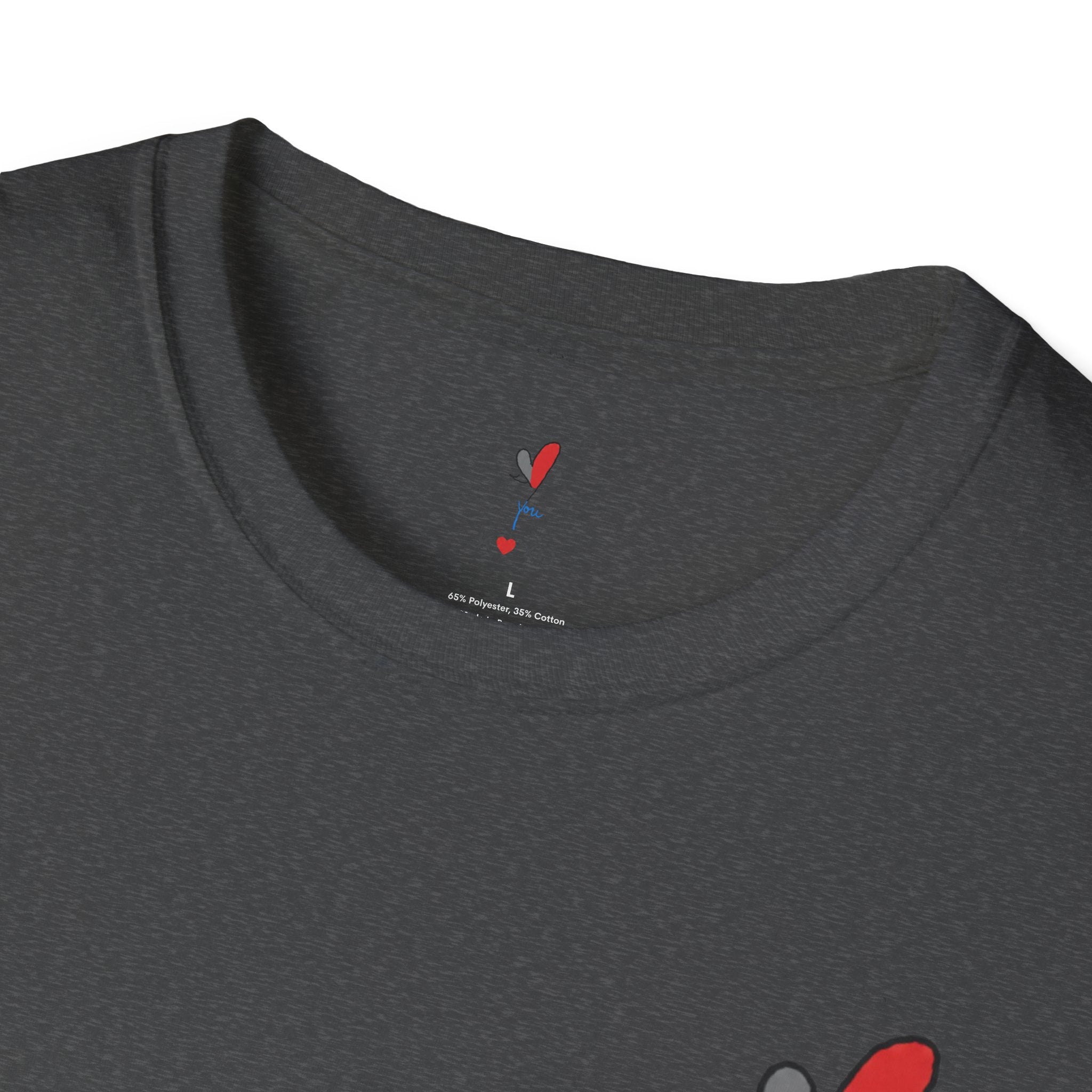 XOXO Heart T-Shirt — 'You' Graphic Valentine Tee