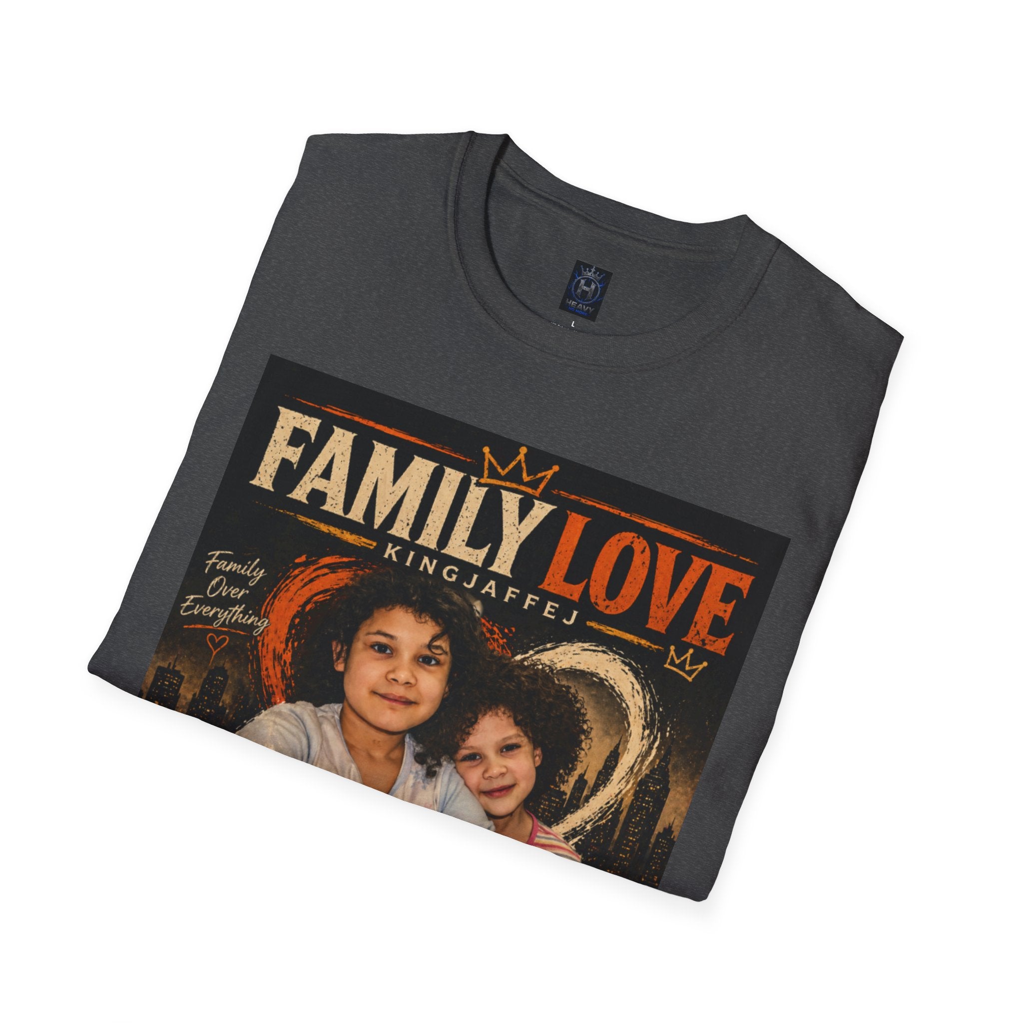 Family Love T-Shirt — King Jaffe Tribute Graphic Tee