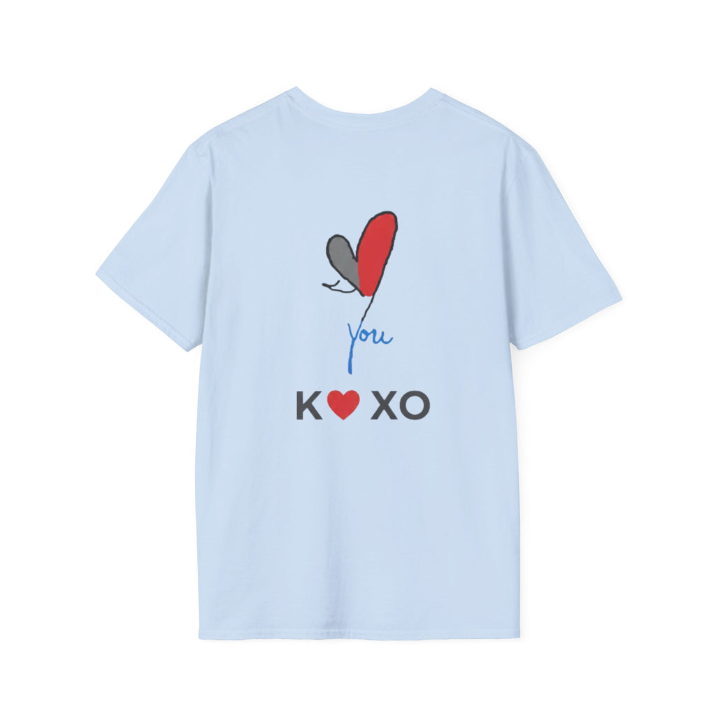 XOXO Heart T-Shirt — 'You' Graphic Valentine Tee