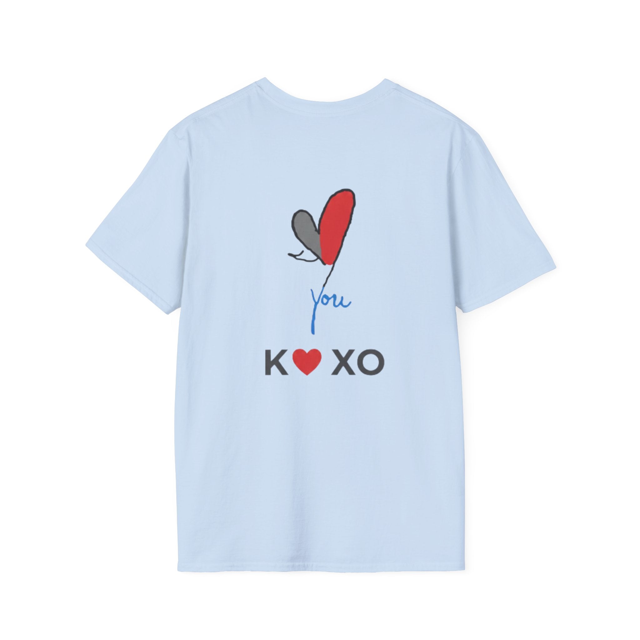 XOXO Heart T-Shirt — 'You' Graphic Valentine Tee