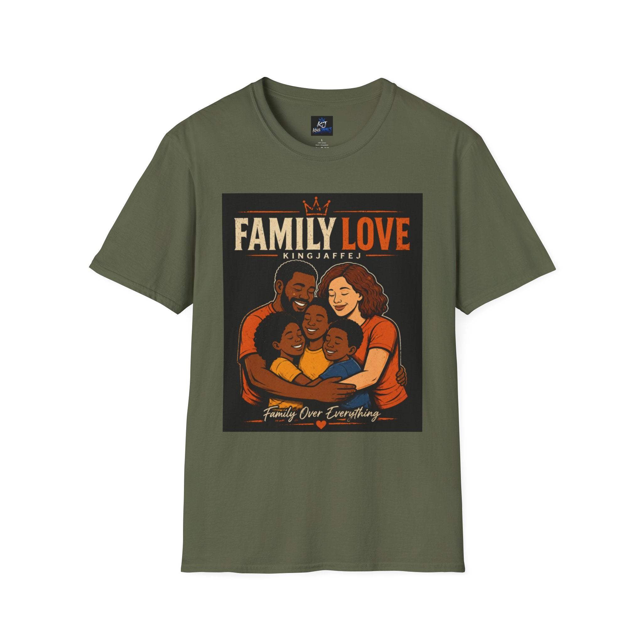 Family Love T-Shirt — Retro Family Hug Graphic Tee