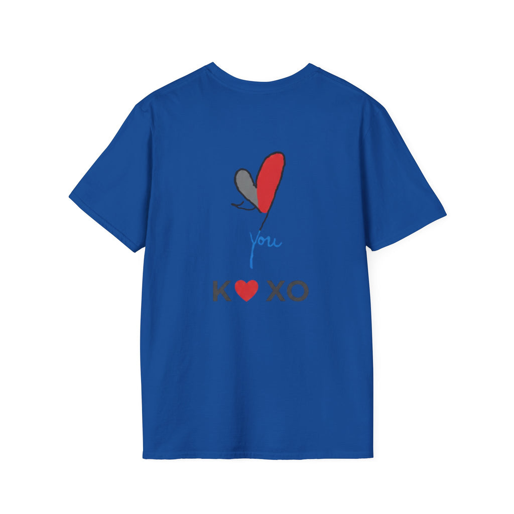 XOXO Heart T-Shirt — 'You' Graphic Valentine Tee