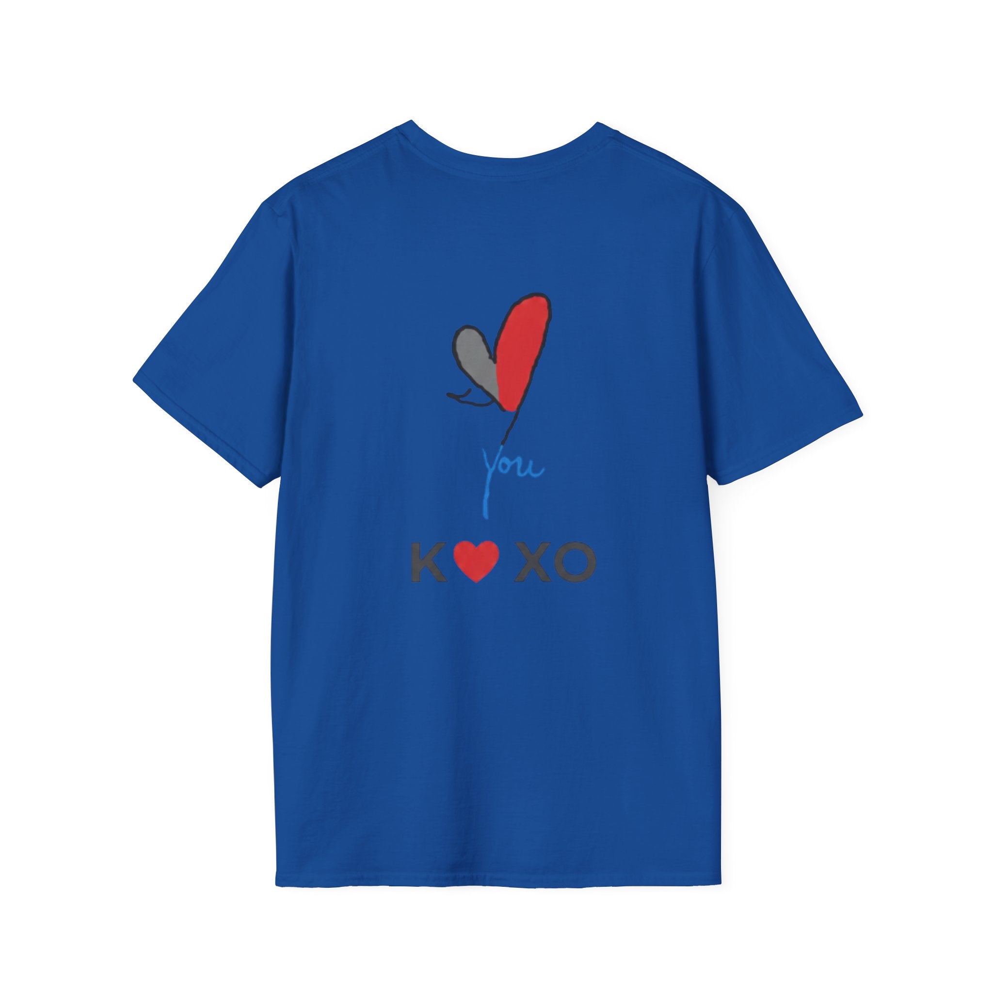XOXO Heart T-Shirt — 'You' Graphic Valentine Tee