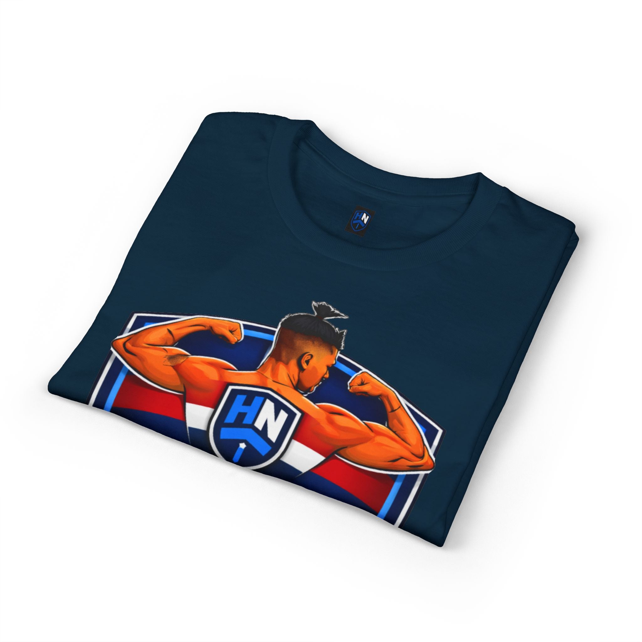 Heavy No More T-Shirt — '200 Down • Zero Excuses' Fitness Tee