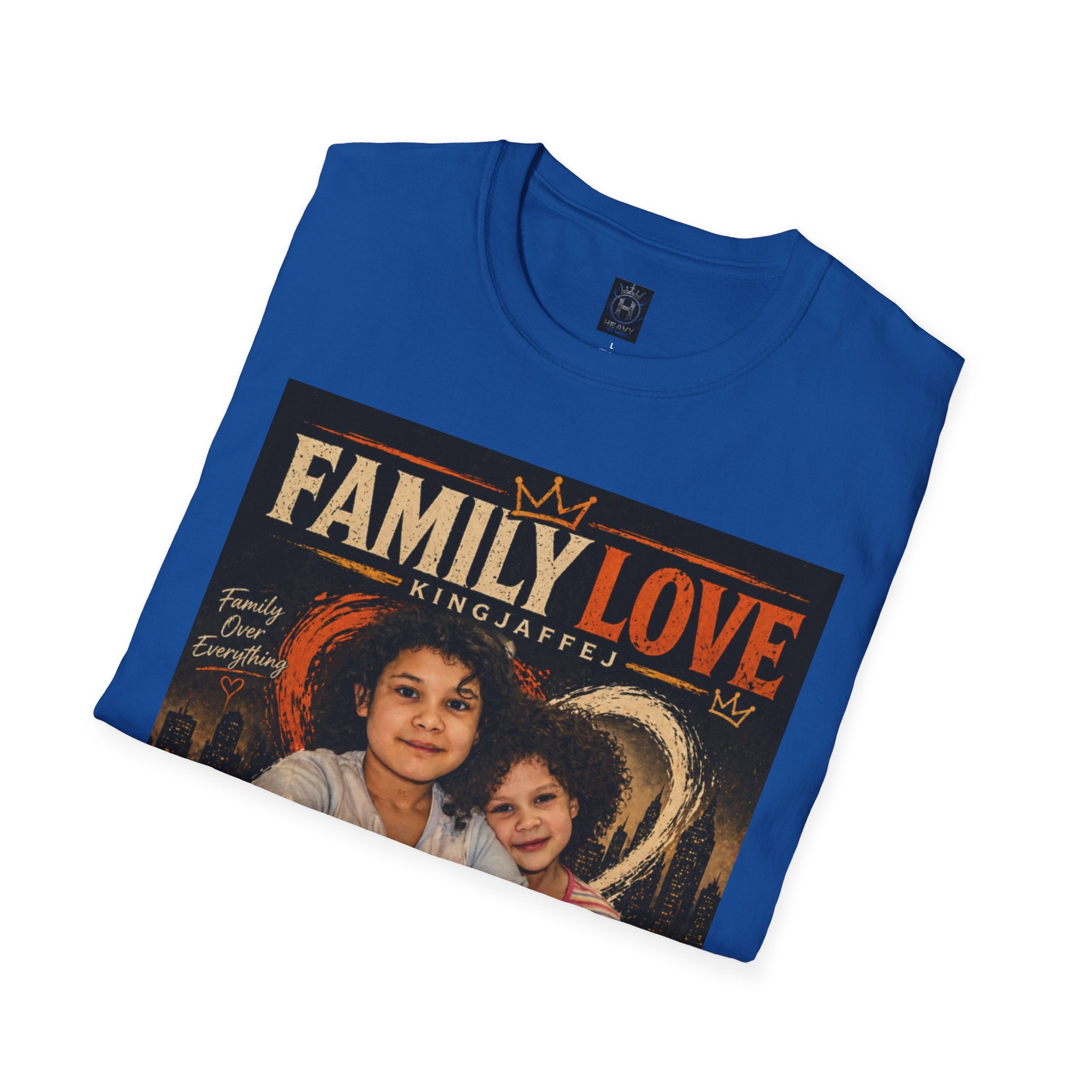 Family Love T-Shirt — King Jaffe Tribute Graphic Tee