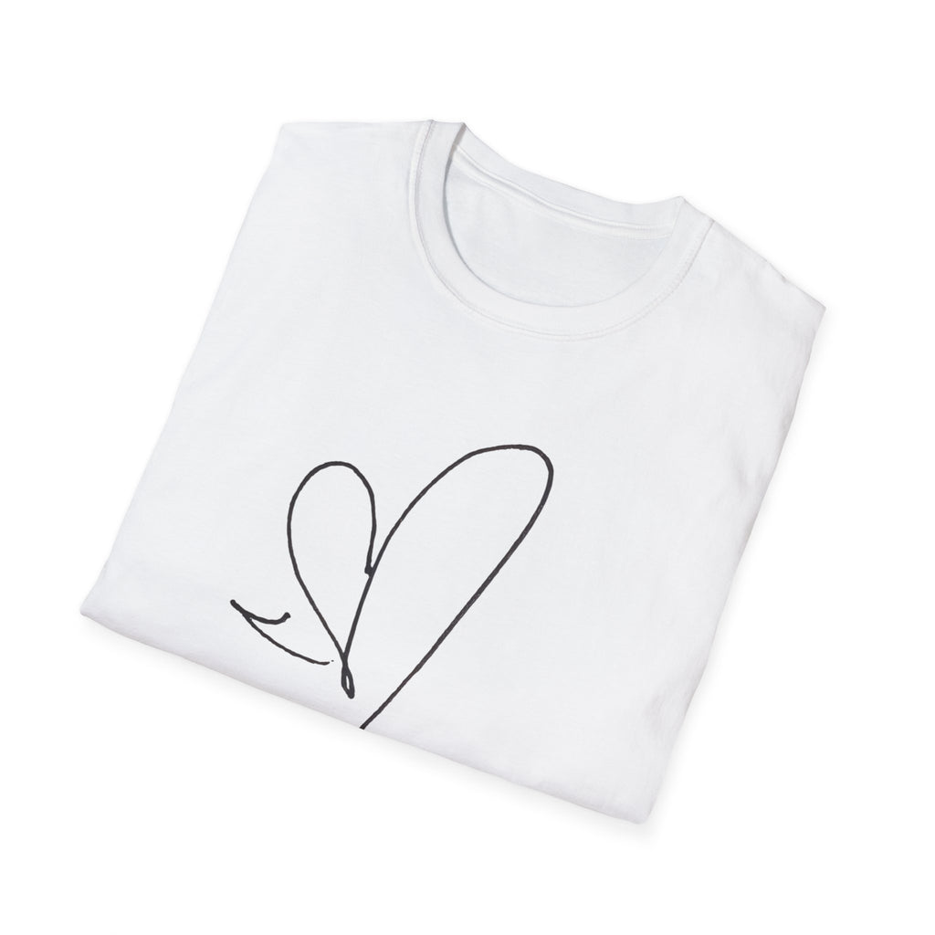 Heart Line 'Love You' T-Shirt