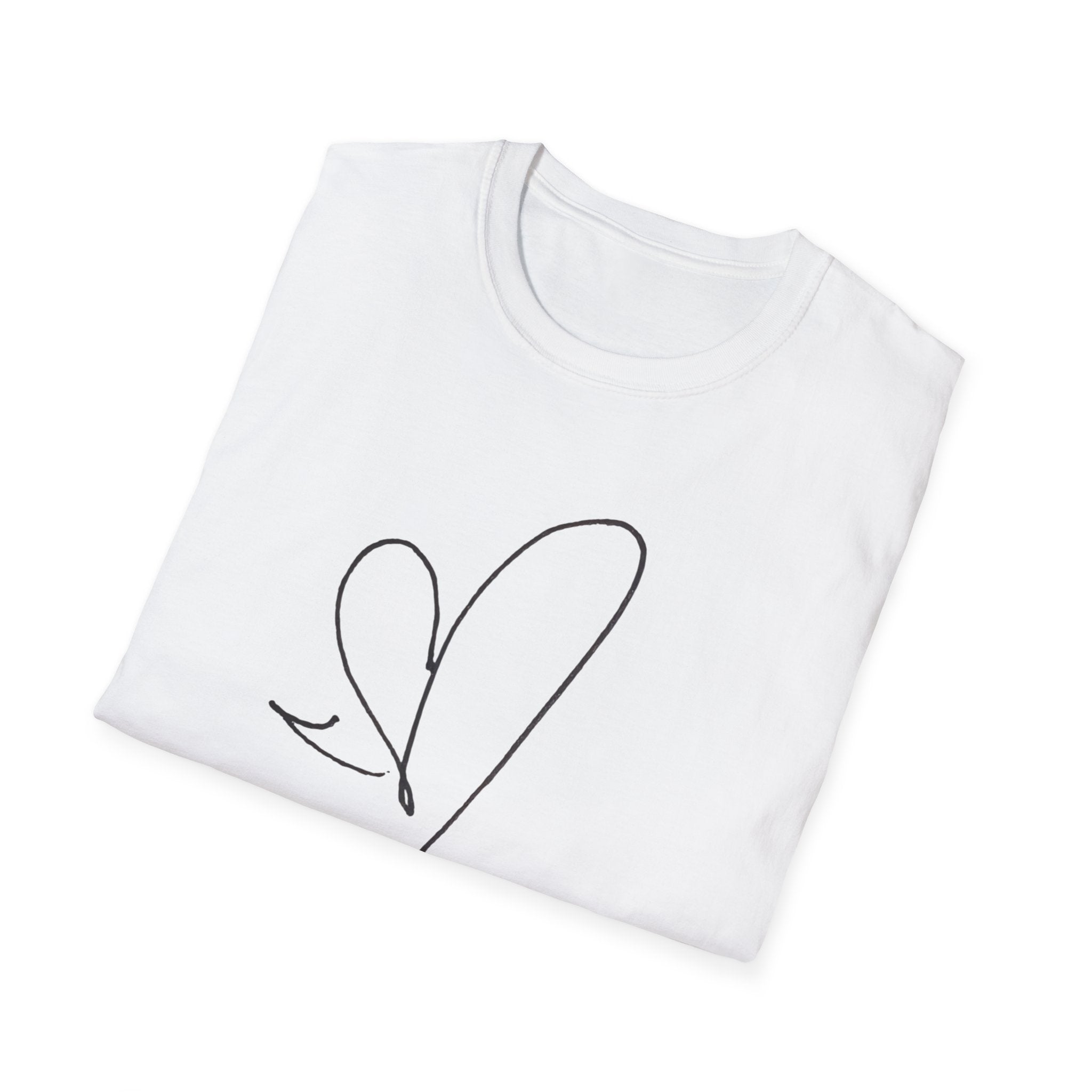 Heart Line 'Love You' T-Shirt