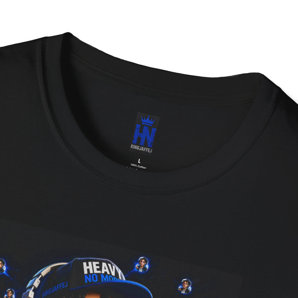 Heavy No More T-Shirt — KingJaffeJ Music Logo Tee