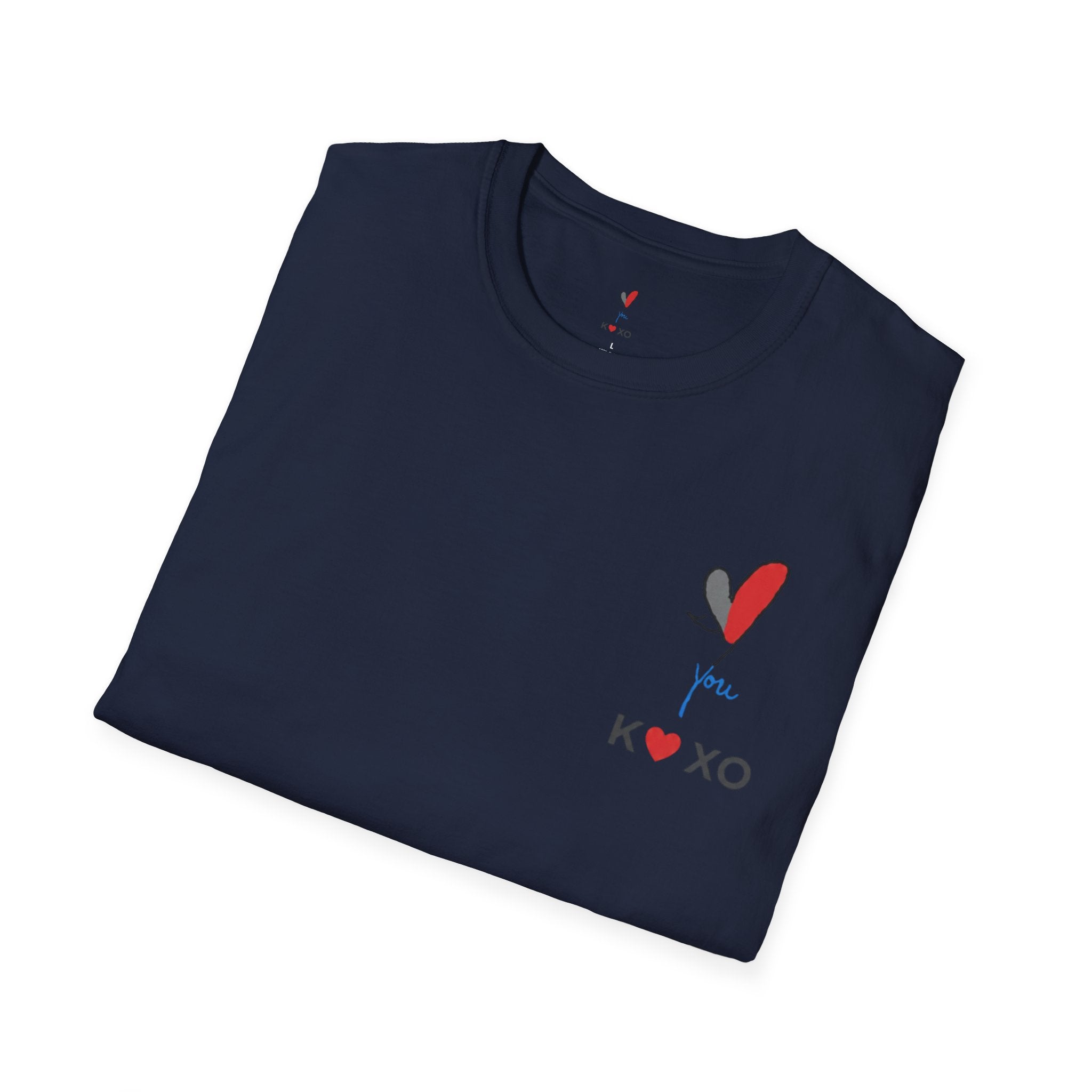 XOXO Heart T-Shirt — 'You' Graphic Valentine Tee