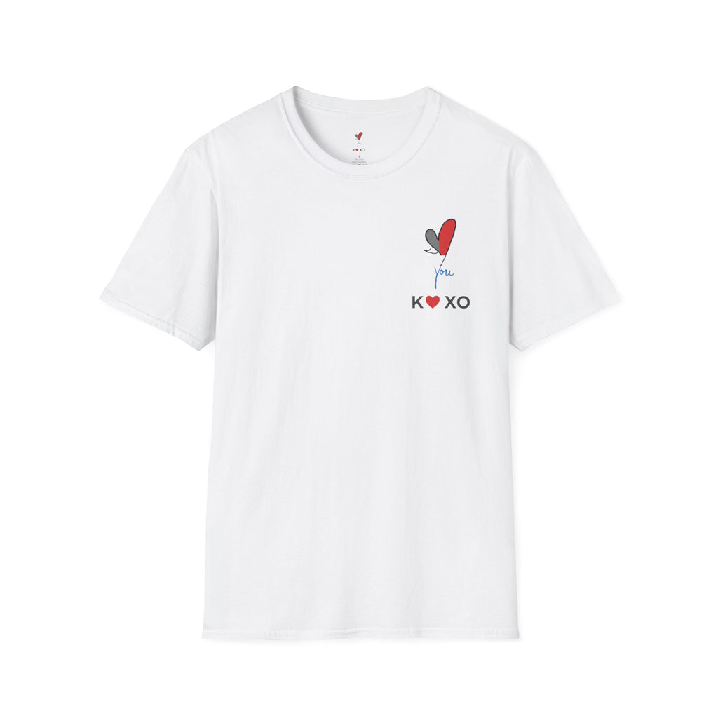XOXO Heart T-Shirt — 'You' Graphic Valentine Tee