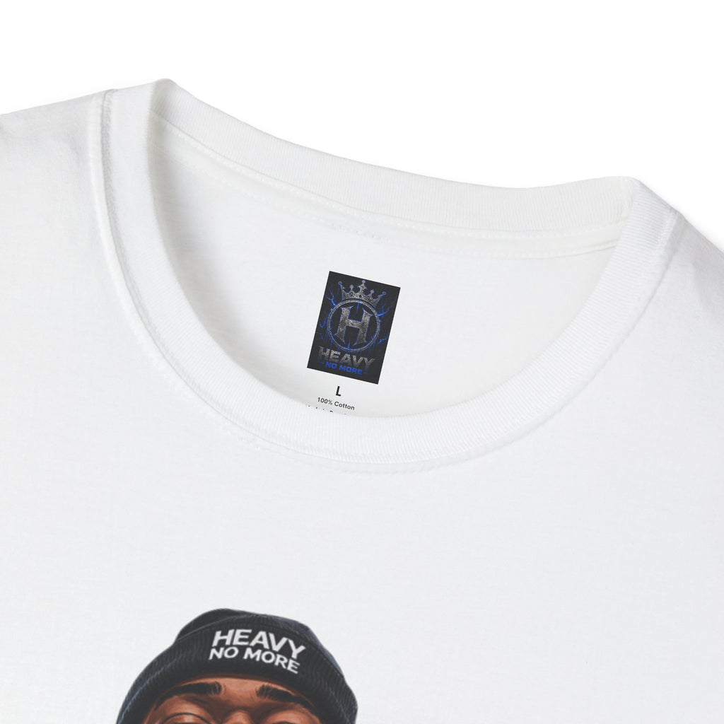 Heavy Kingman Graphic T-Shirt — 'HEAVY' Front Logo & King N Athletics Back Badge