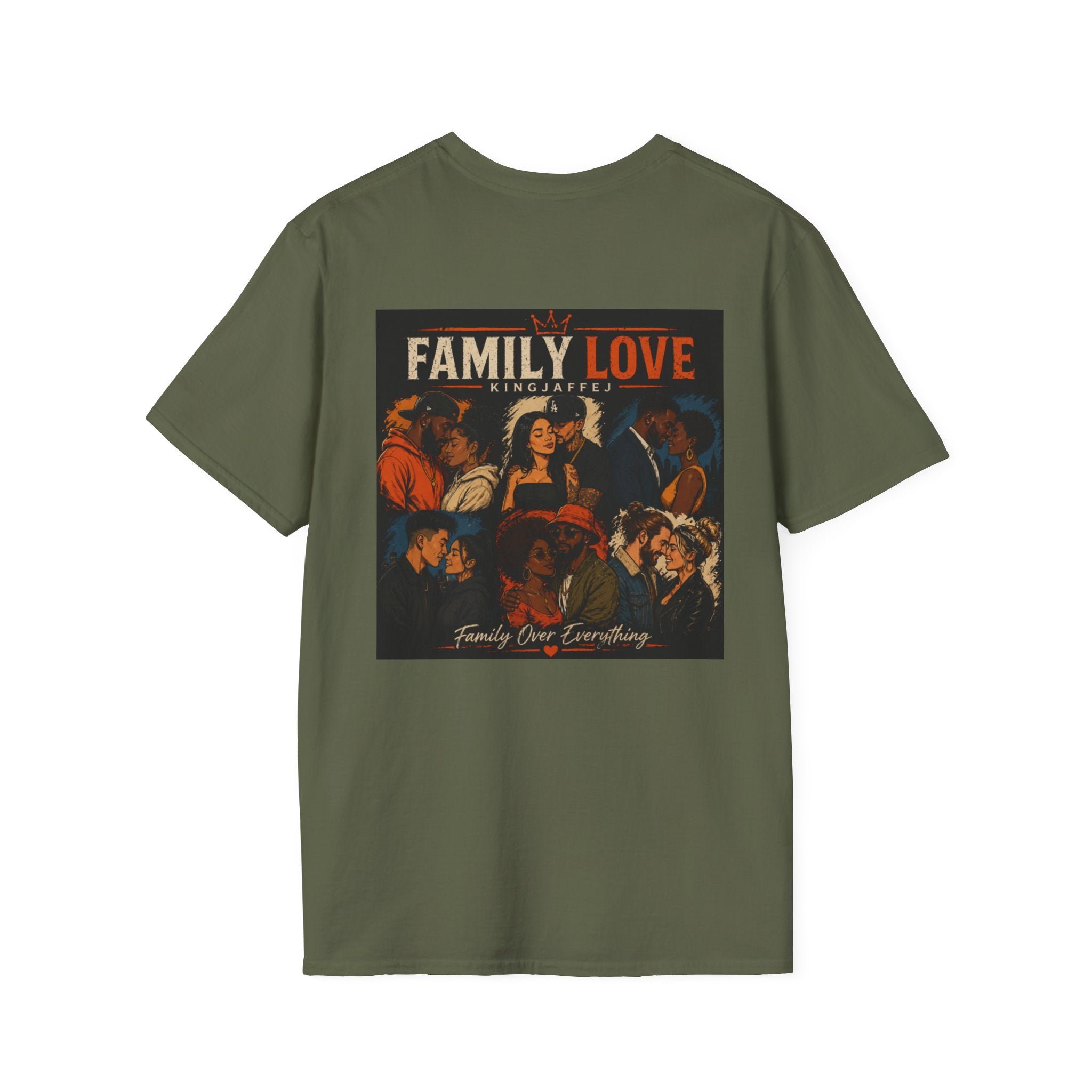 Family Love T-Shirt — Retro Family Hug Graphic Tee