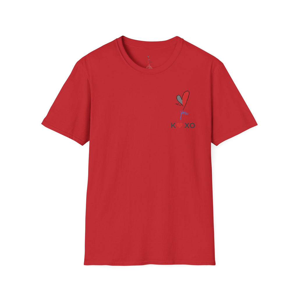 XOXO Heart T-Shirt — 'You' Graphic Valentine Tee