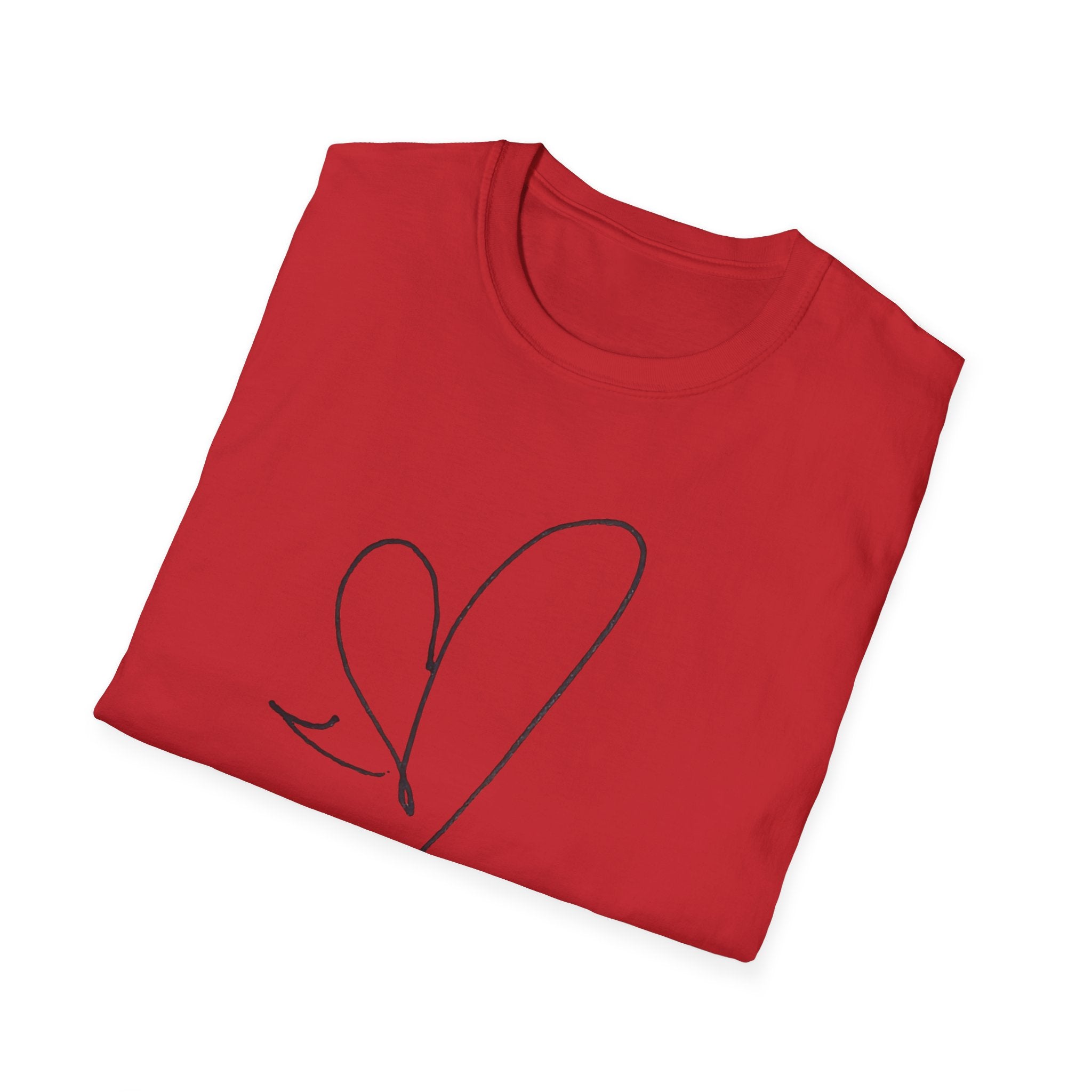 Heart Line 'Love You' T-Shirt