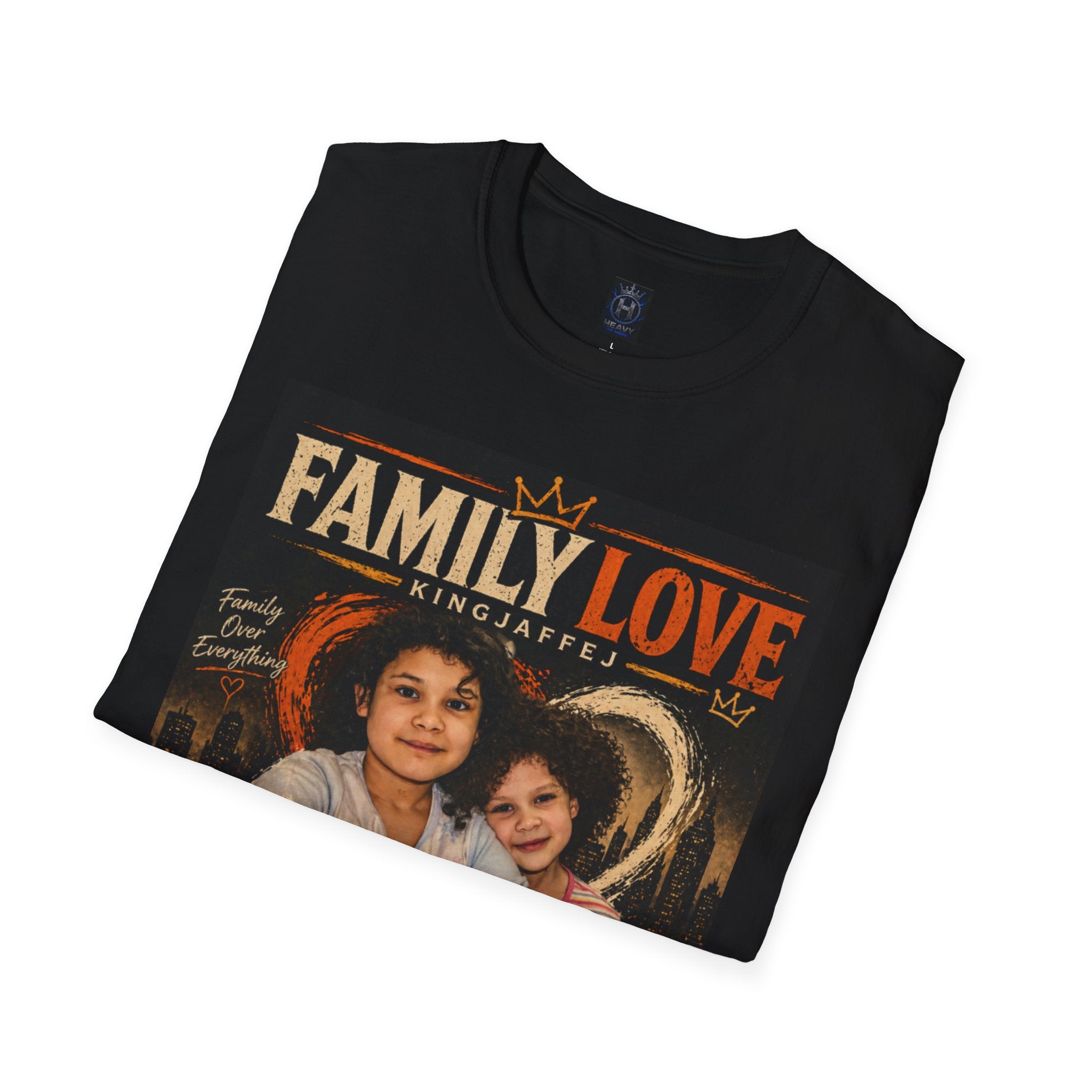 Family Love T-Shirt — King Jaffe Tribute Graphic Tee