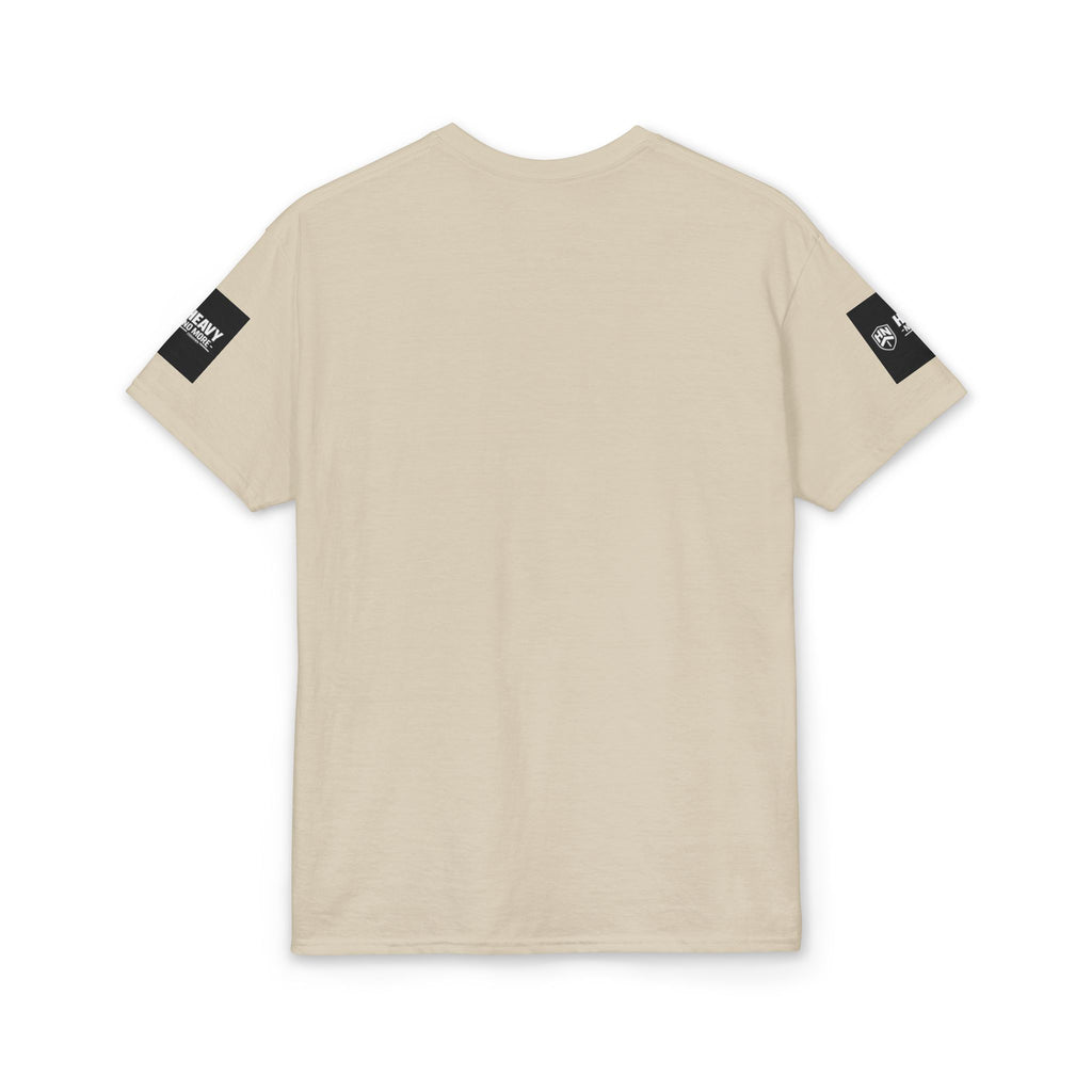 Heavy No More T-Shirt — '200 Down • Zero Excuses' Fitness Tee