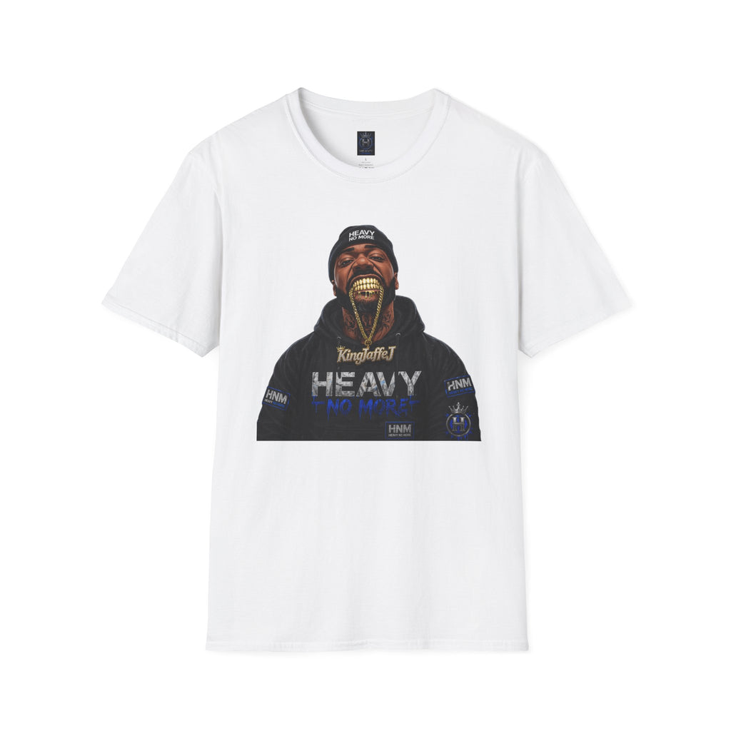 Heavy Kingman Graphic T-Shirt — 'HEAVY' Front Logo & King N Athletics Back Badge