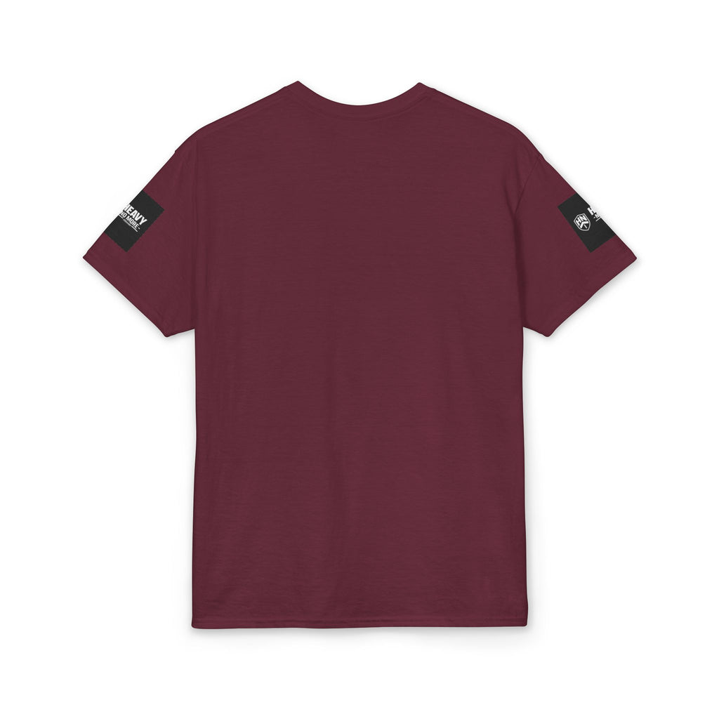 Heavy No More T-Shirt — '200 Down • Zero Excuses' Fitness Tee