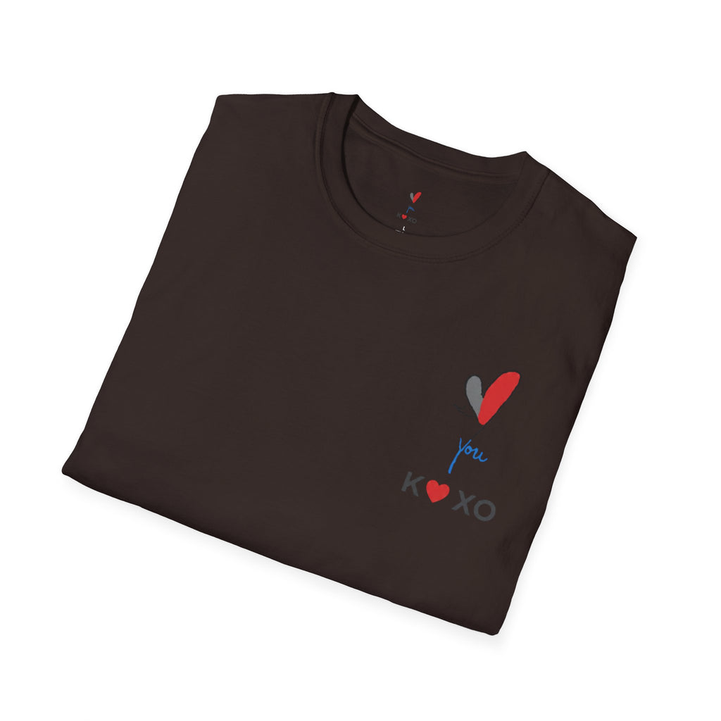 XOXO Heart T-Shirt — 'You' Graphic Valentine Tee