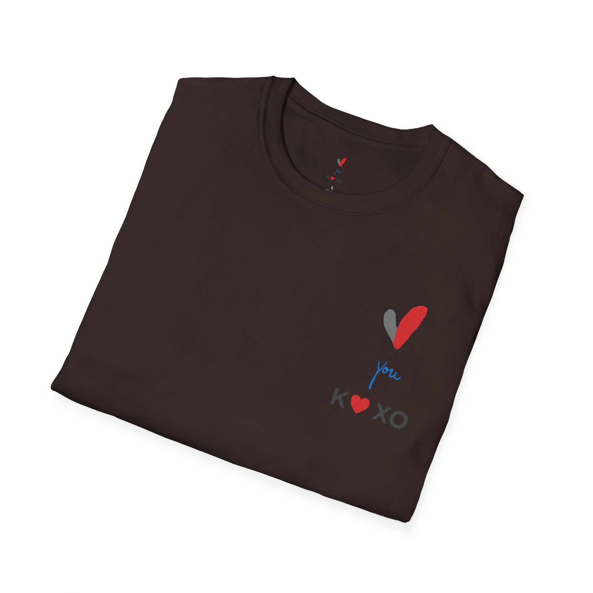 XOXO Heart T-Shirt — 'You' Graphic Valentine Tee