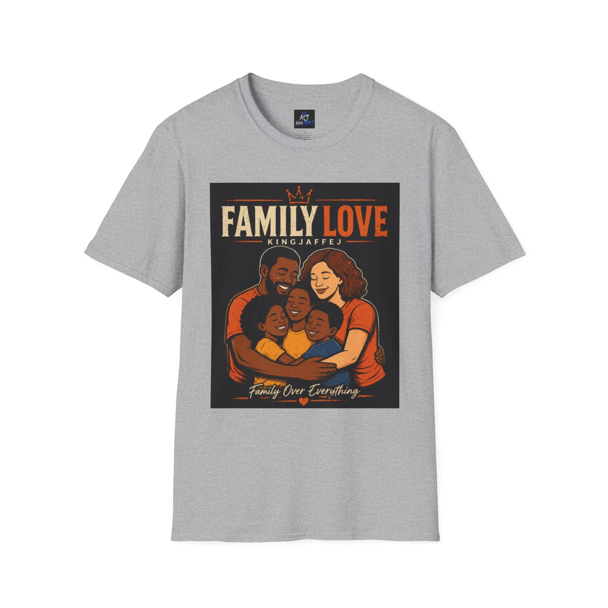 Family Love T-Shirt — Retro Family Hug Graphic Tee