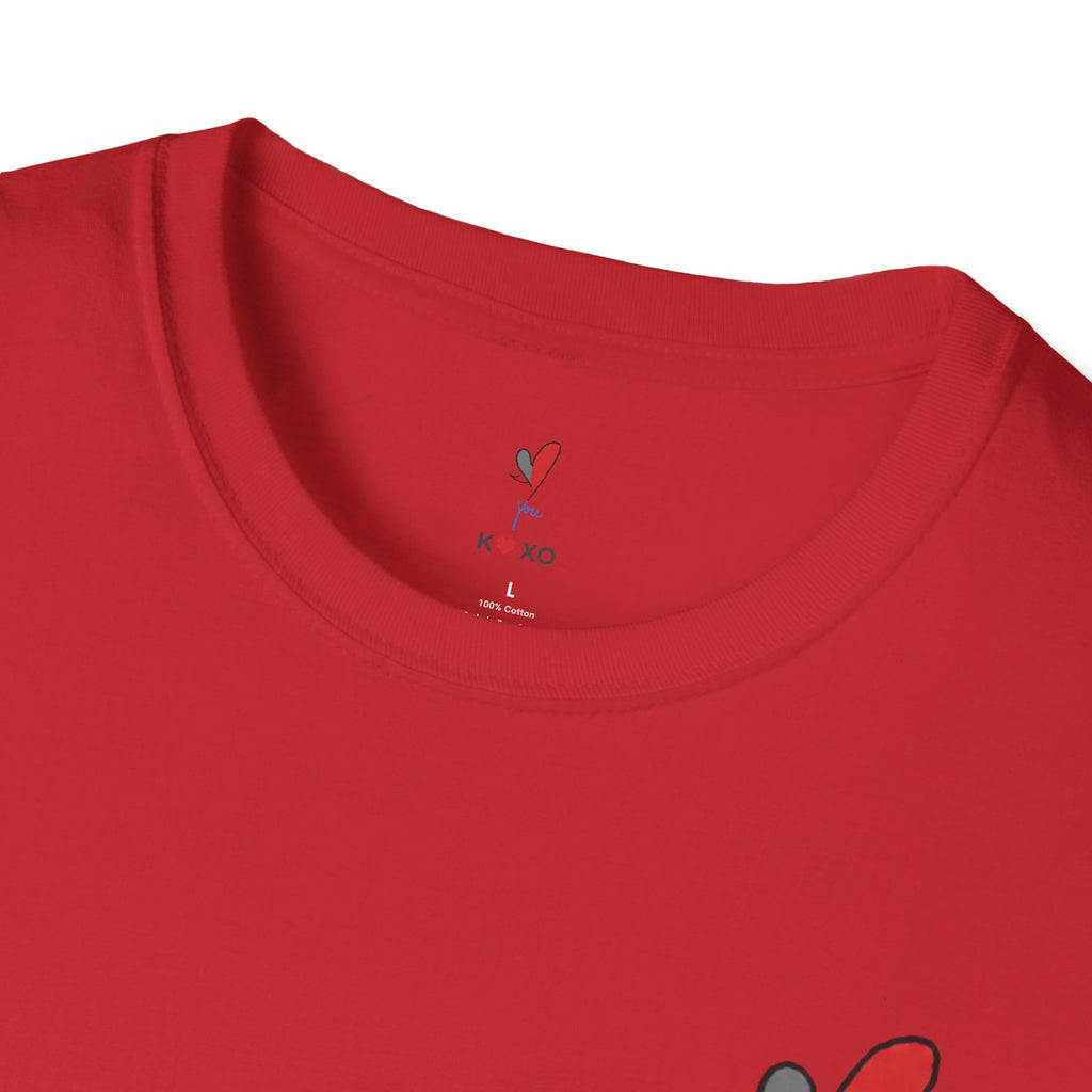 XOXO Heart T-Shirt — 'You' Graphic Valentine Tee