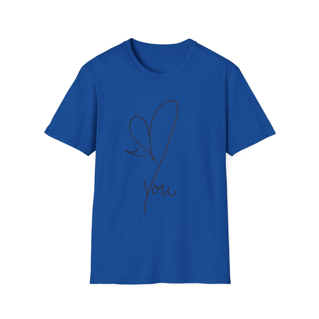 Heart Line 'Love You' T-Shirt