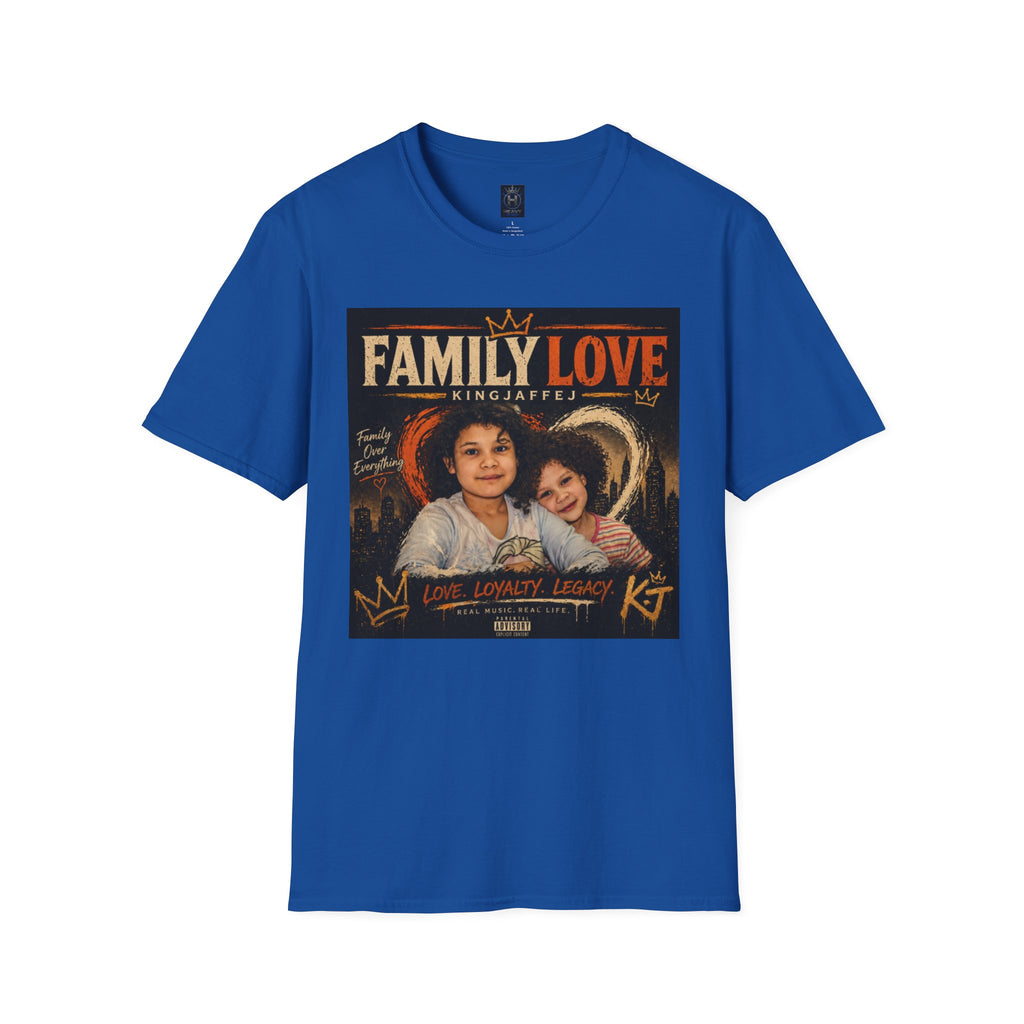 Family Love T-Shirt — King Jaffe Tribute Graphic Tee