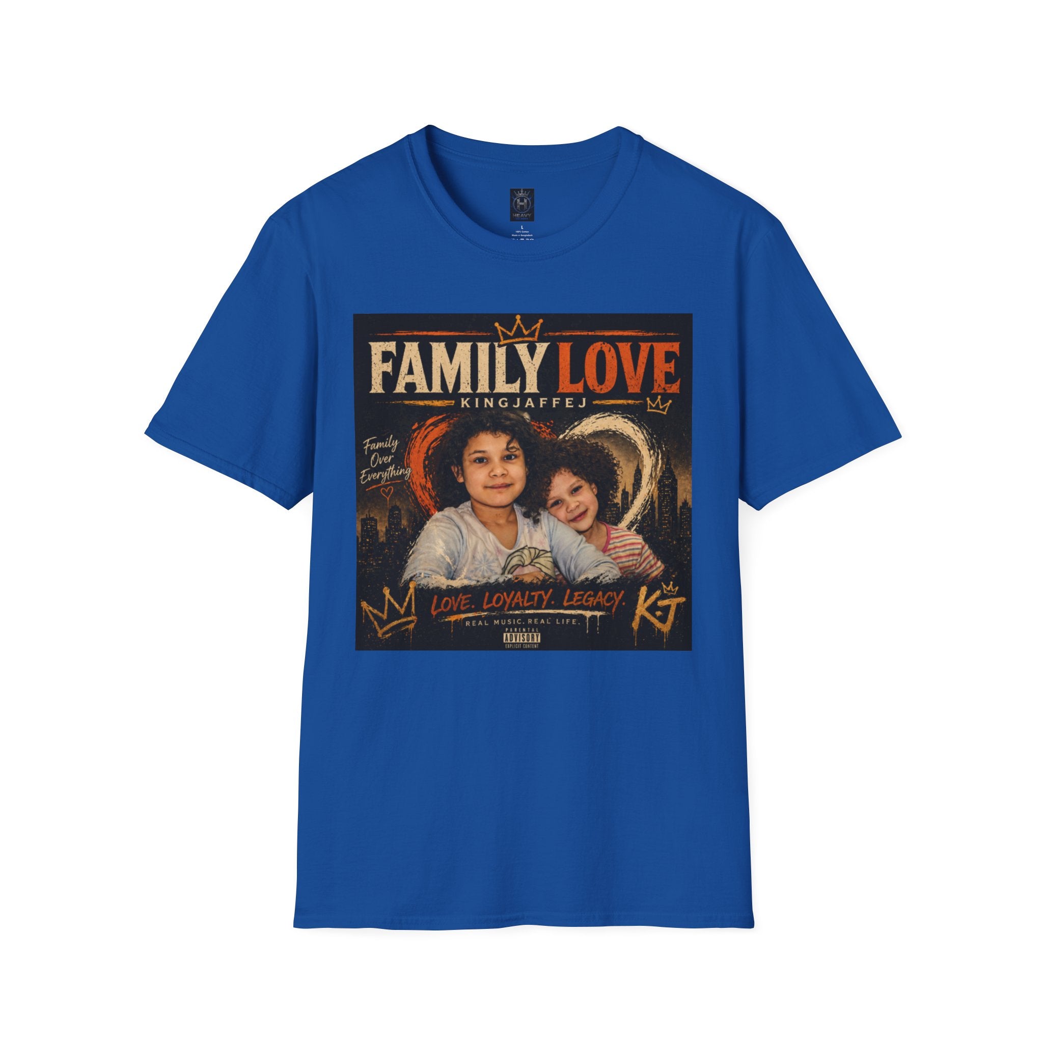 Family Love T-Shirt — King Jaffe Tribute Graphic Tee