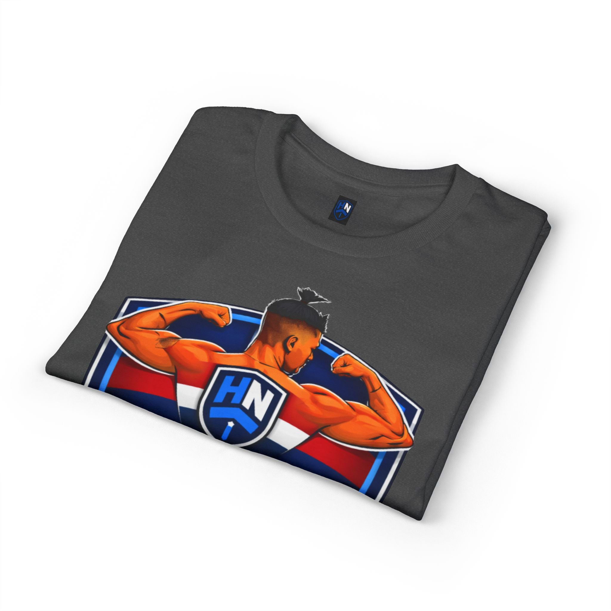 Heavy No More T-Shirt — '200 Down • Zero Excuses' Fitness Tee