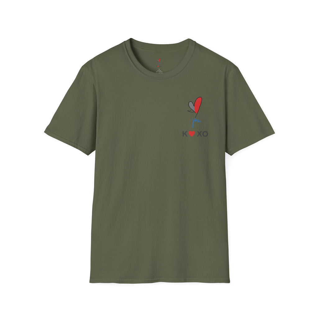 XOXO Heart T-Shirt — 'You' Graphic Valentine Tee