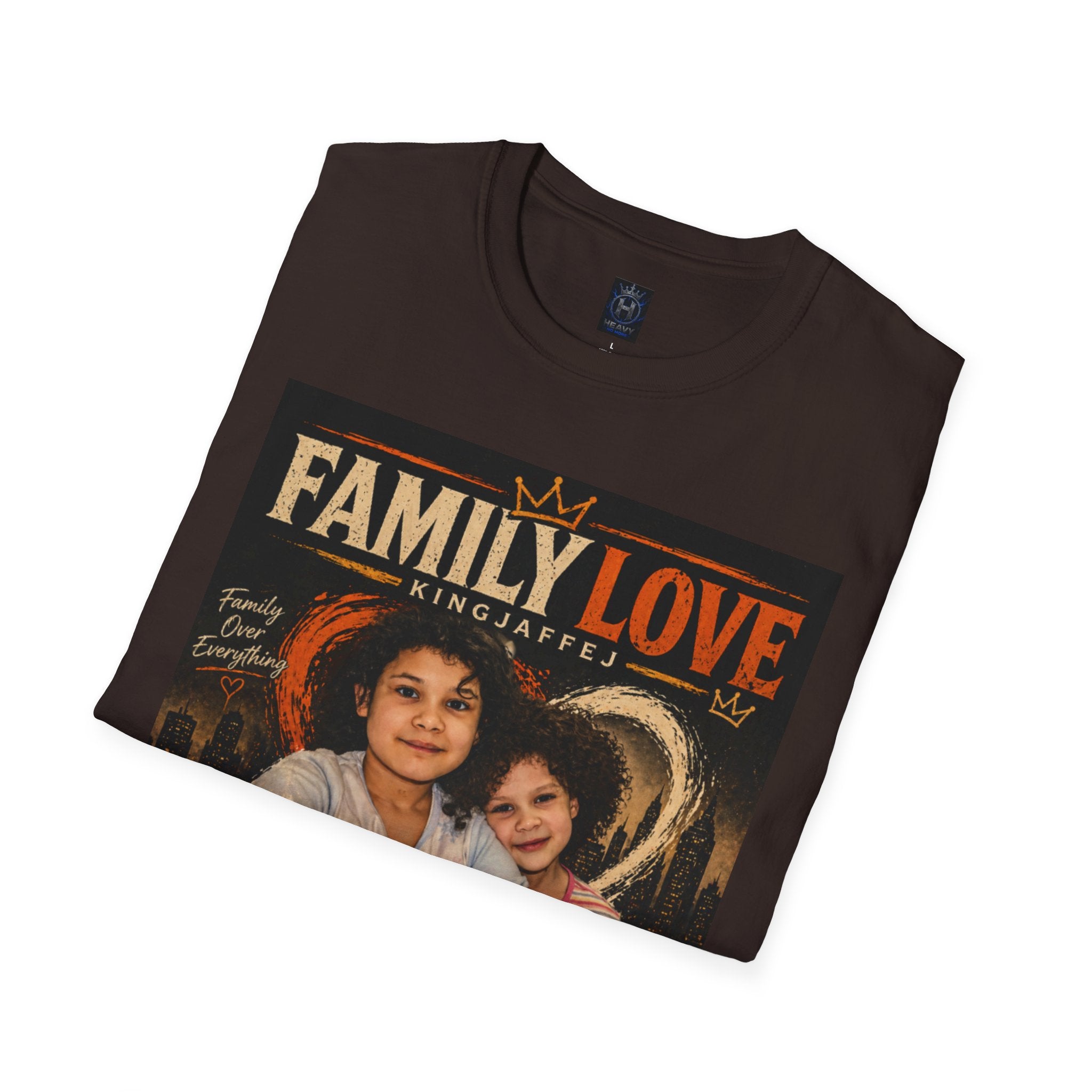 Family Love T-Shirt — King Jaffe Tribute Graphic Tee