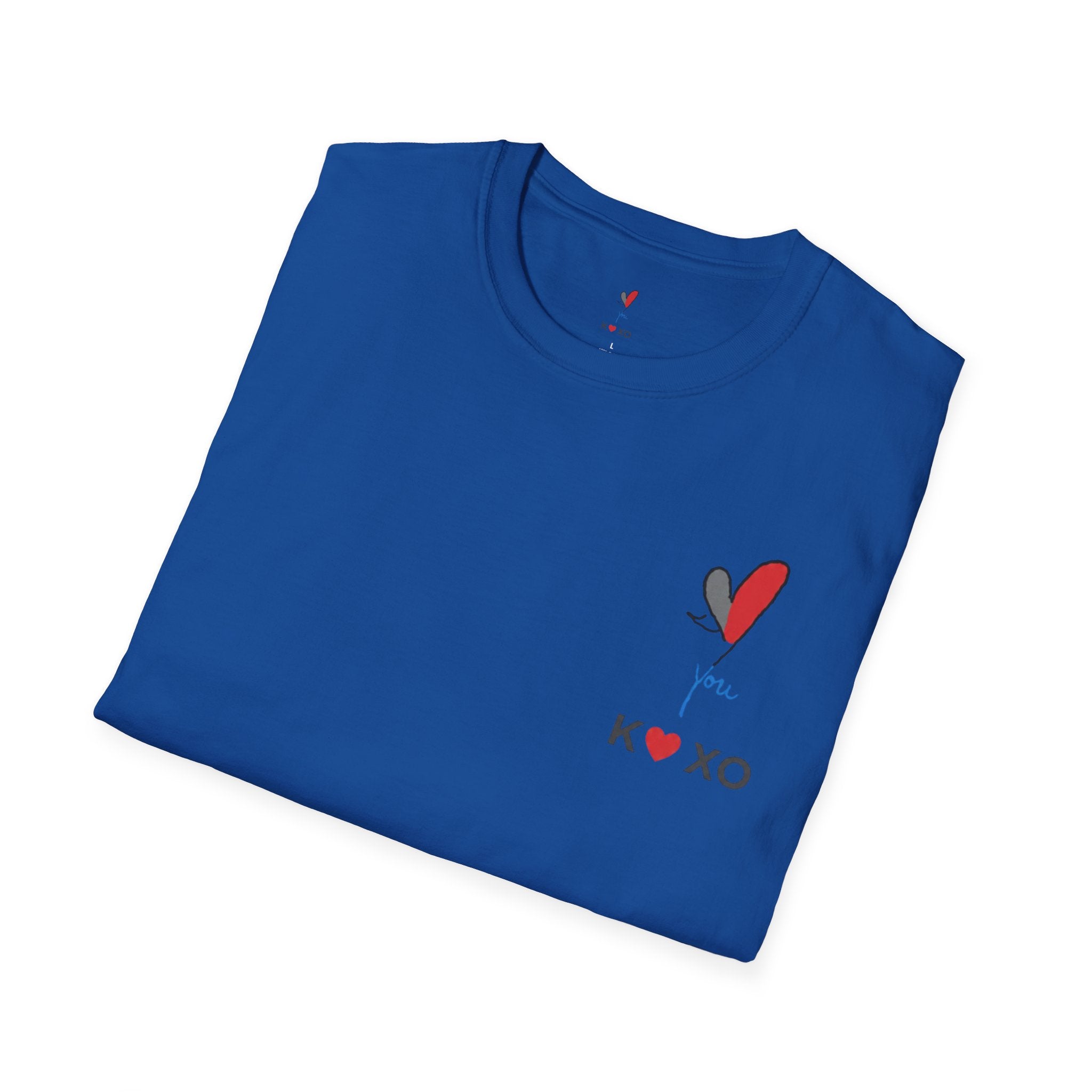 XOXO Heart T-Shirt — 'You' Graphic Valentine Tee