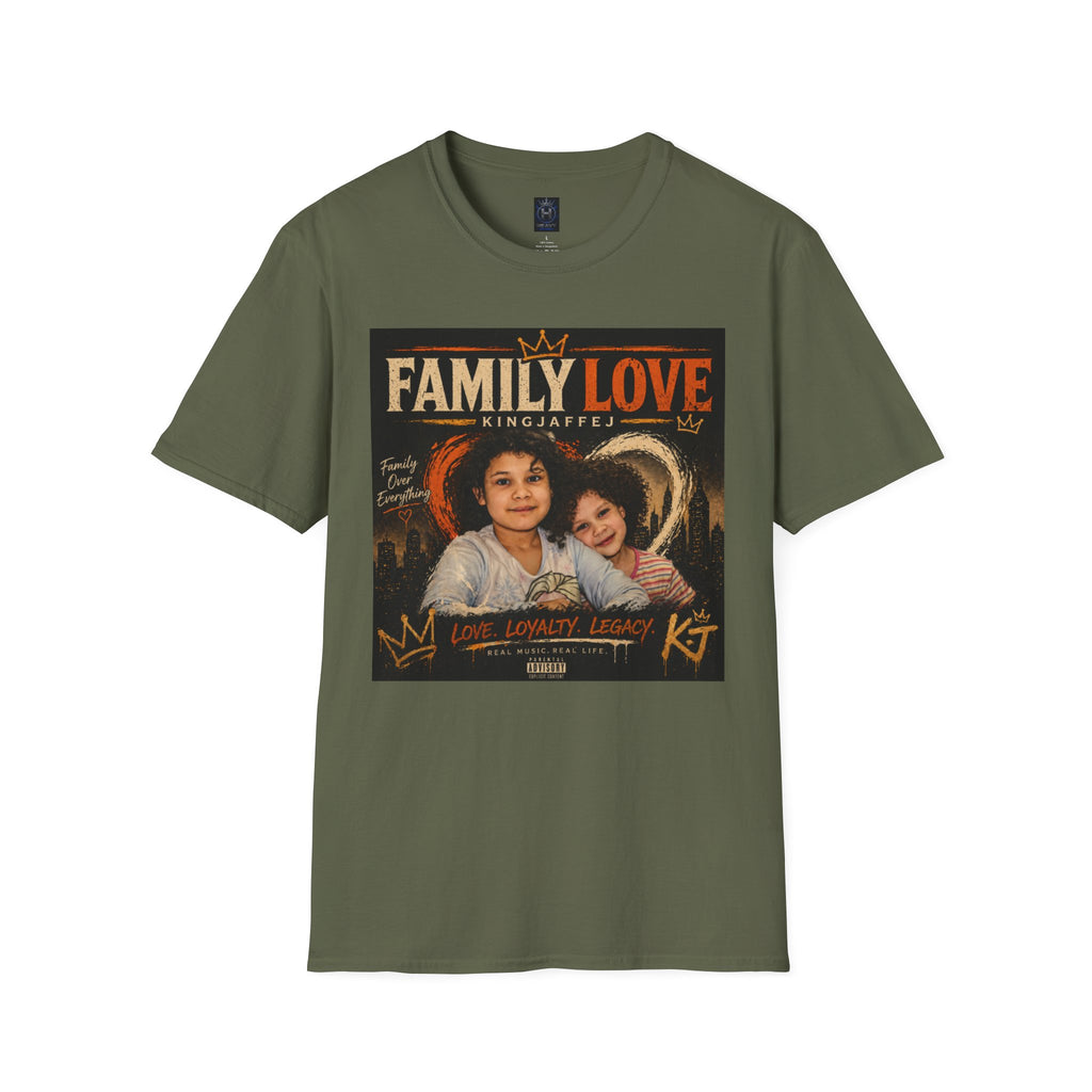 Family Love T-Shirt — King Jaffe Tribute Graphic Tee